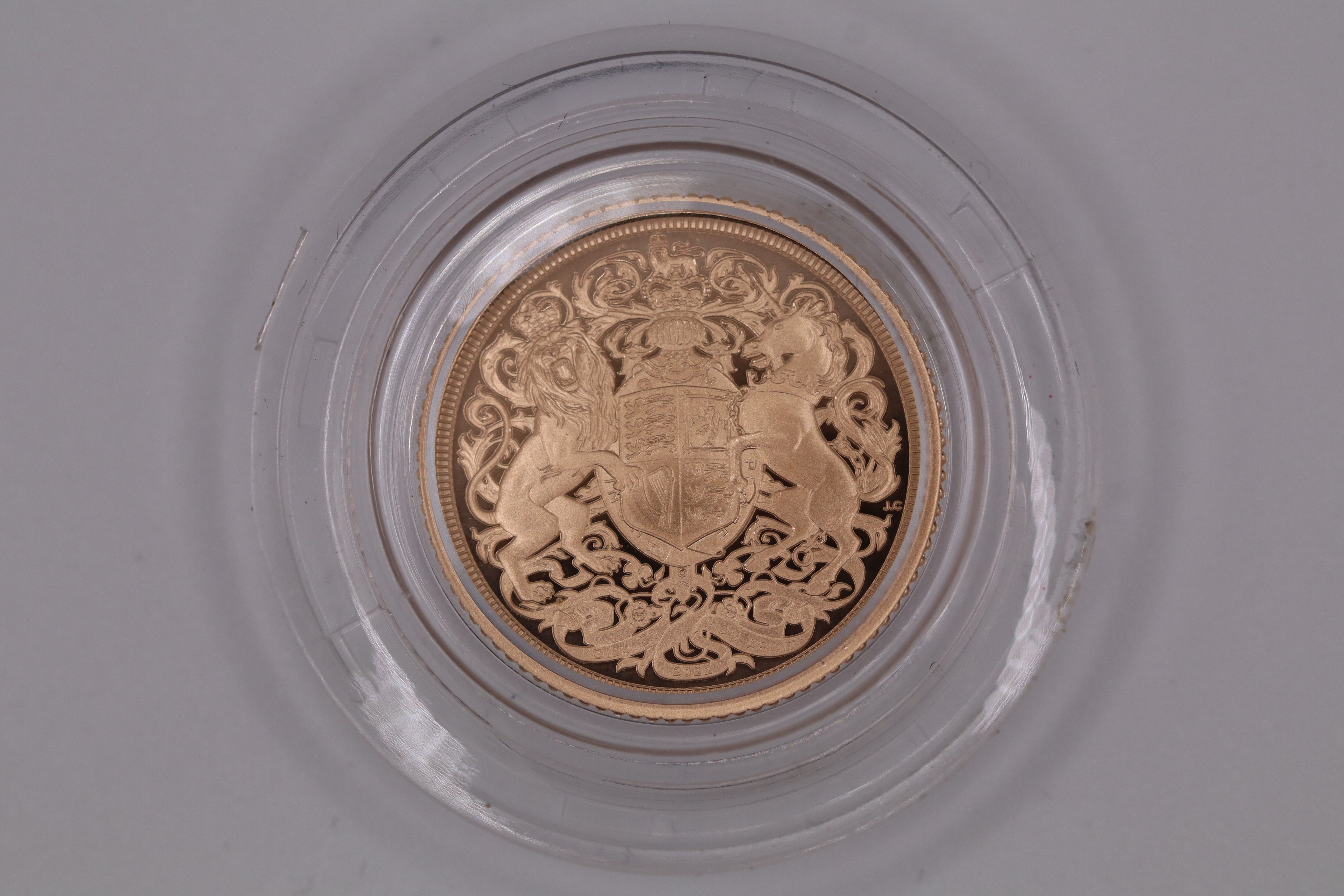 Queen Elizabeth II Memorial Half-Sovereign - 2022 Gold Proof Coin