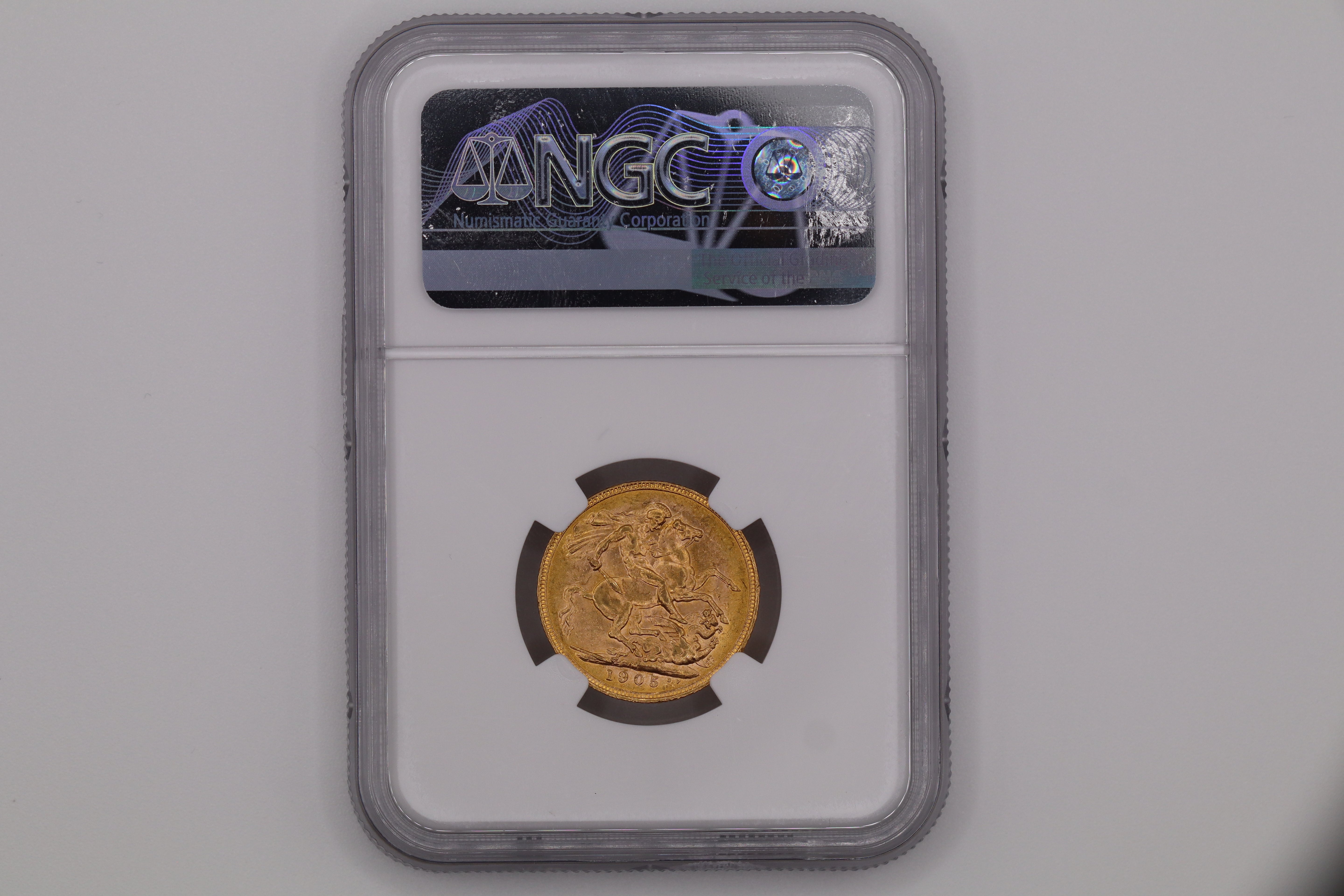 1905M Australian Full Sovereign