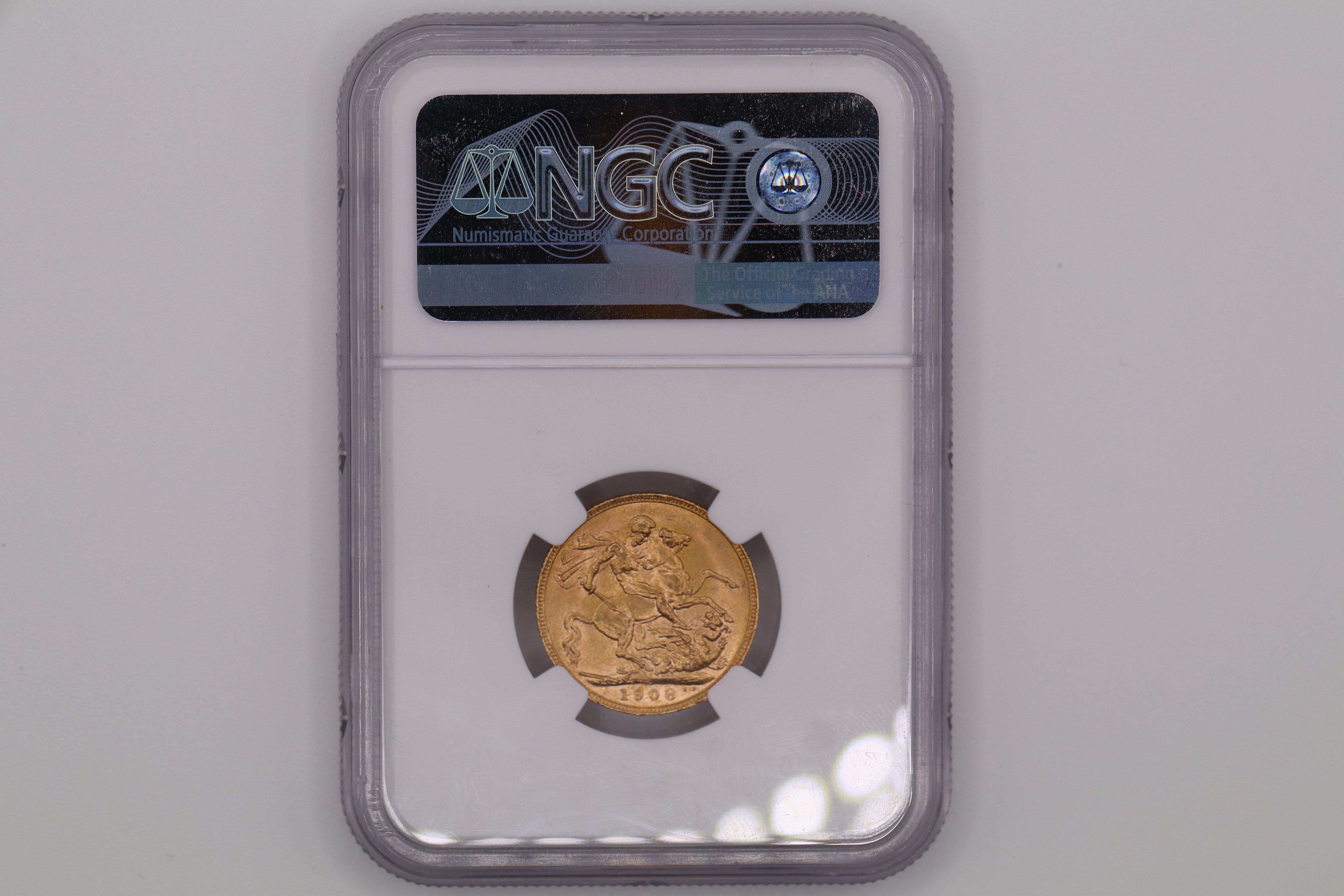 1908P Australian Full Sovereign