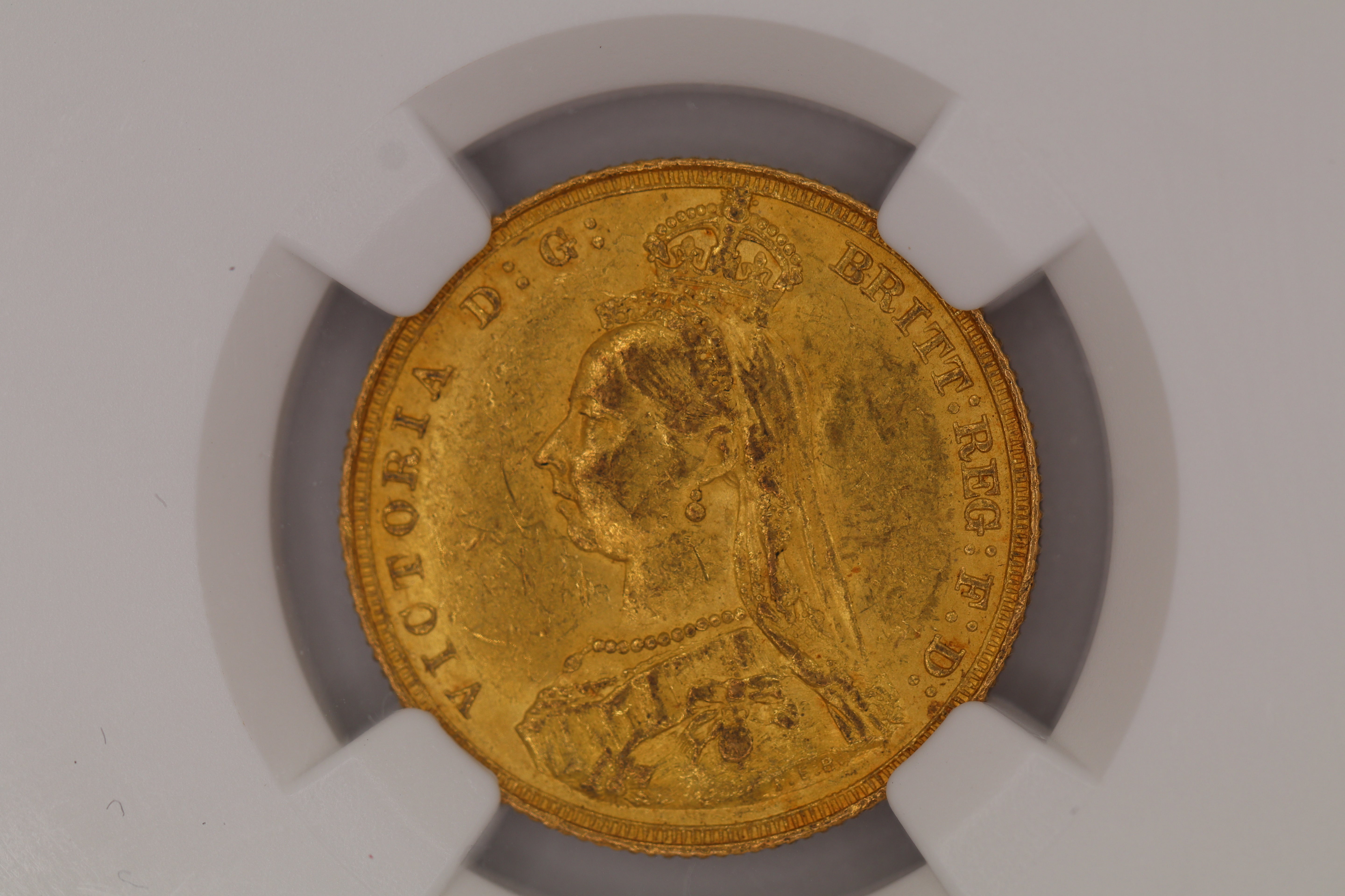 1887 Great Britain Full Sovereign Jubilee Head