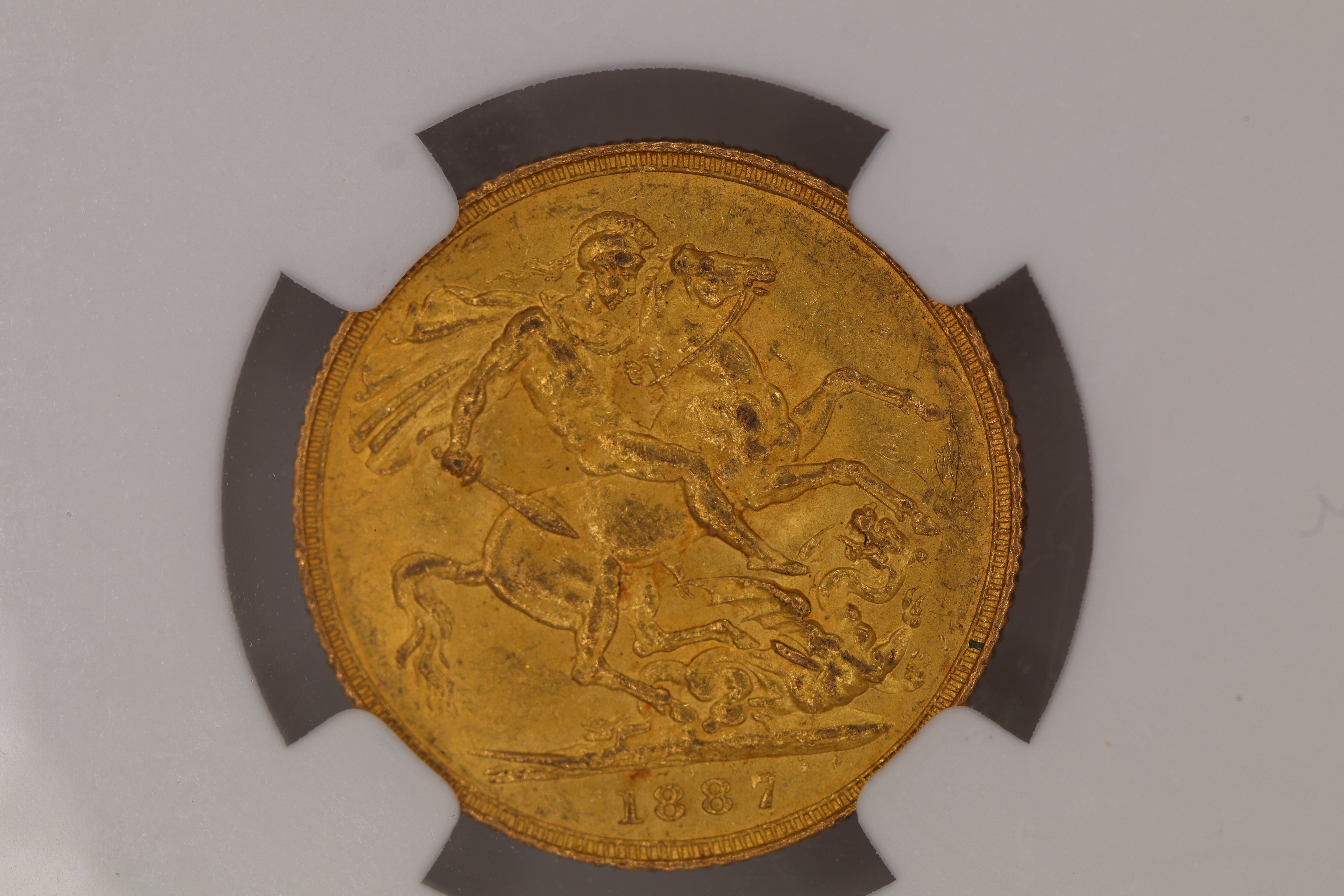 1887 Great Britain Full Sovereign Jubilee Head