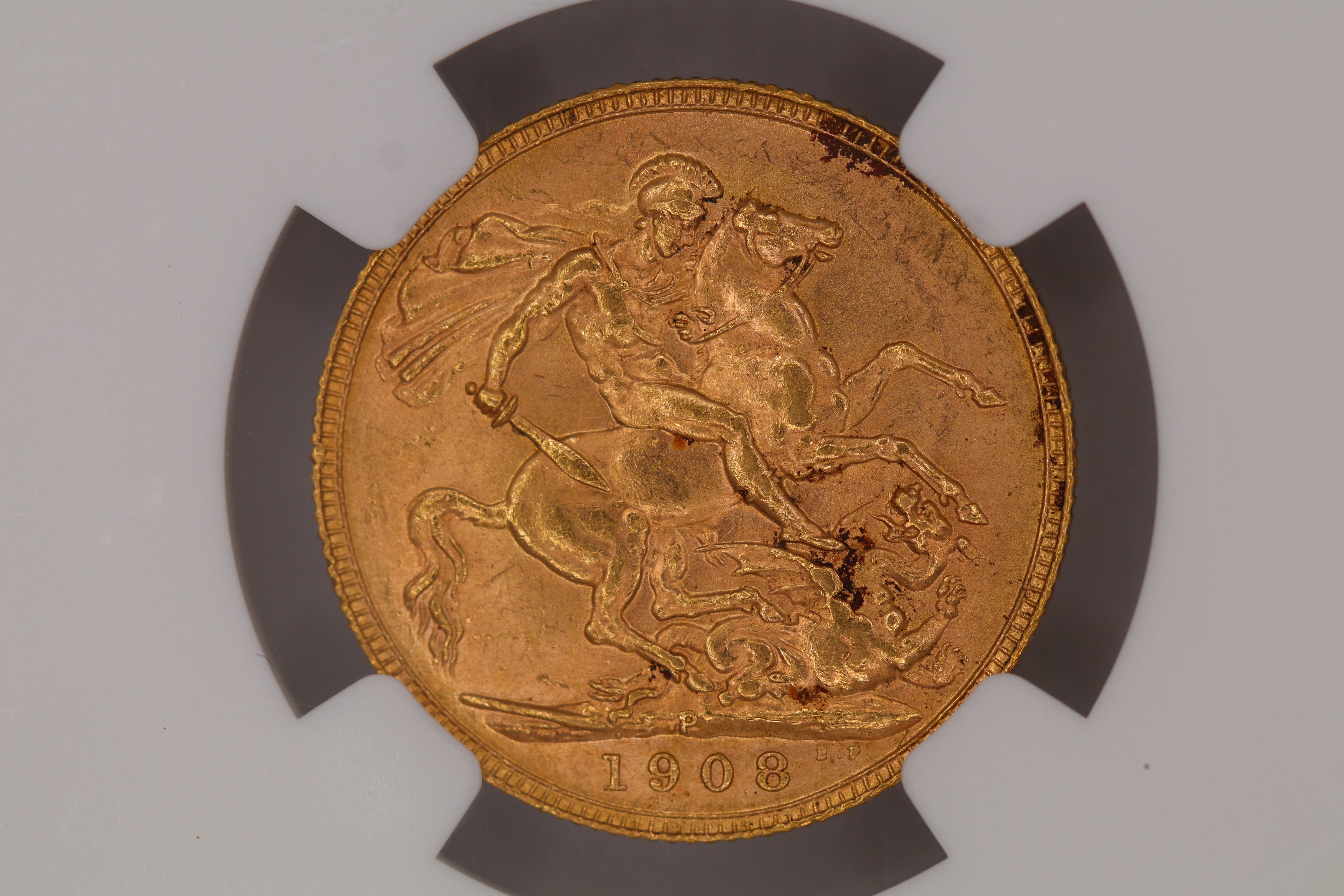 1908P Australian Full Sovereign