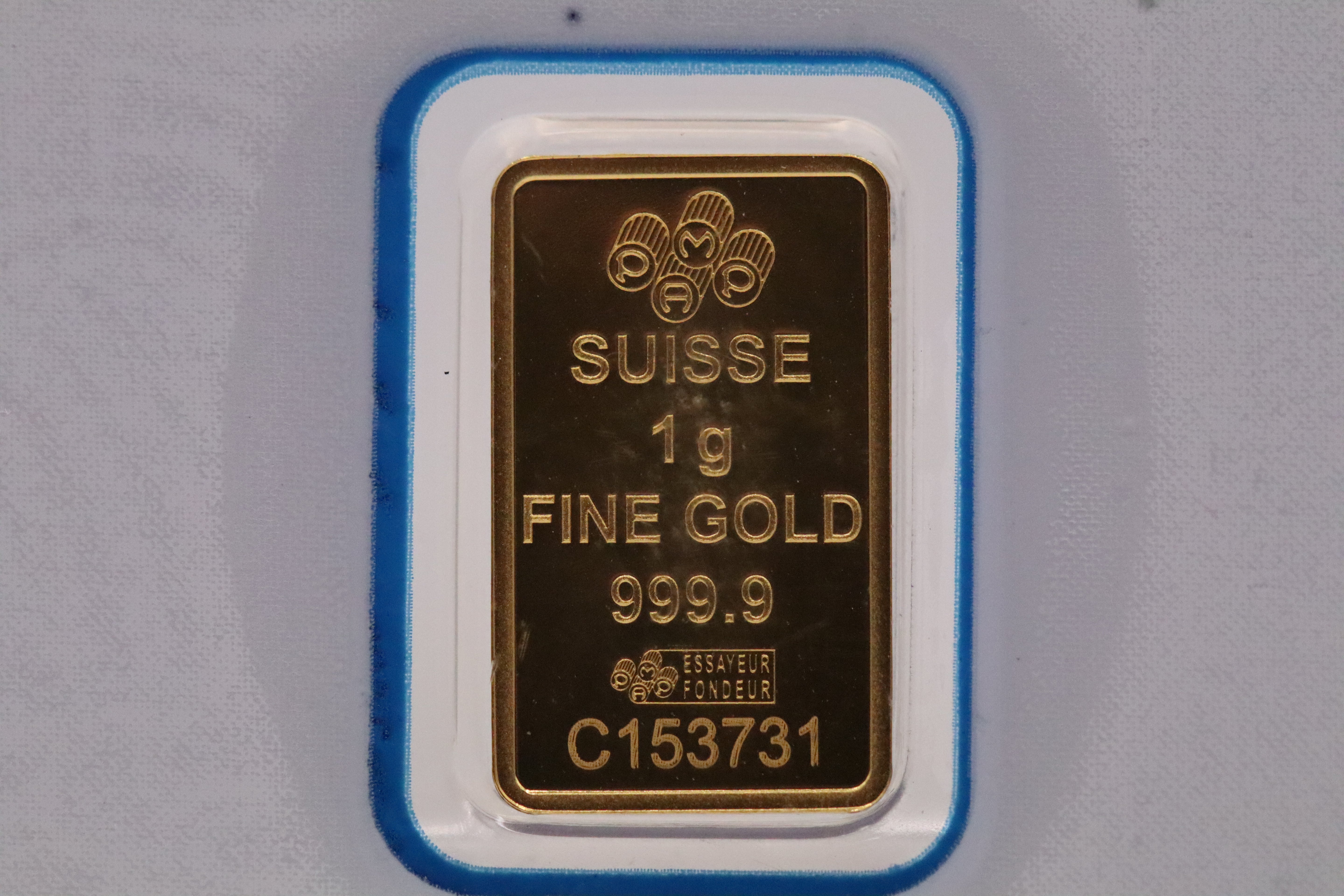 PAMP Suisse 1g Gold Bar