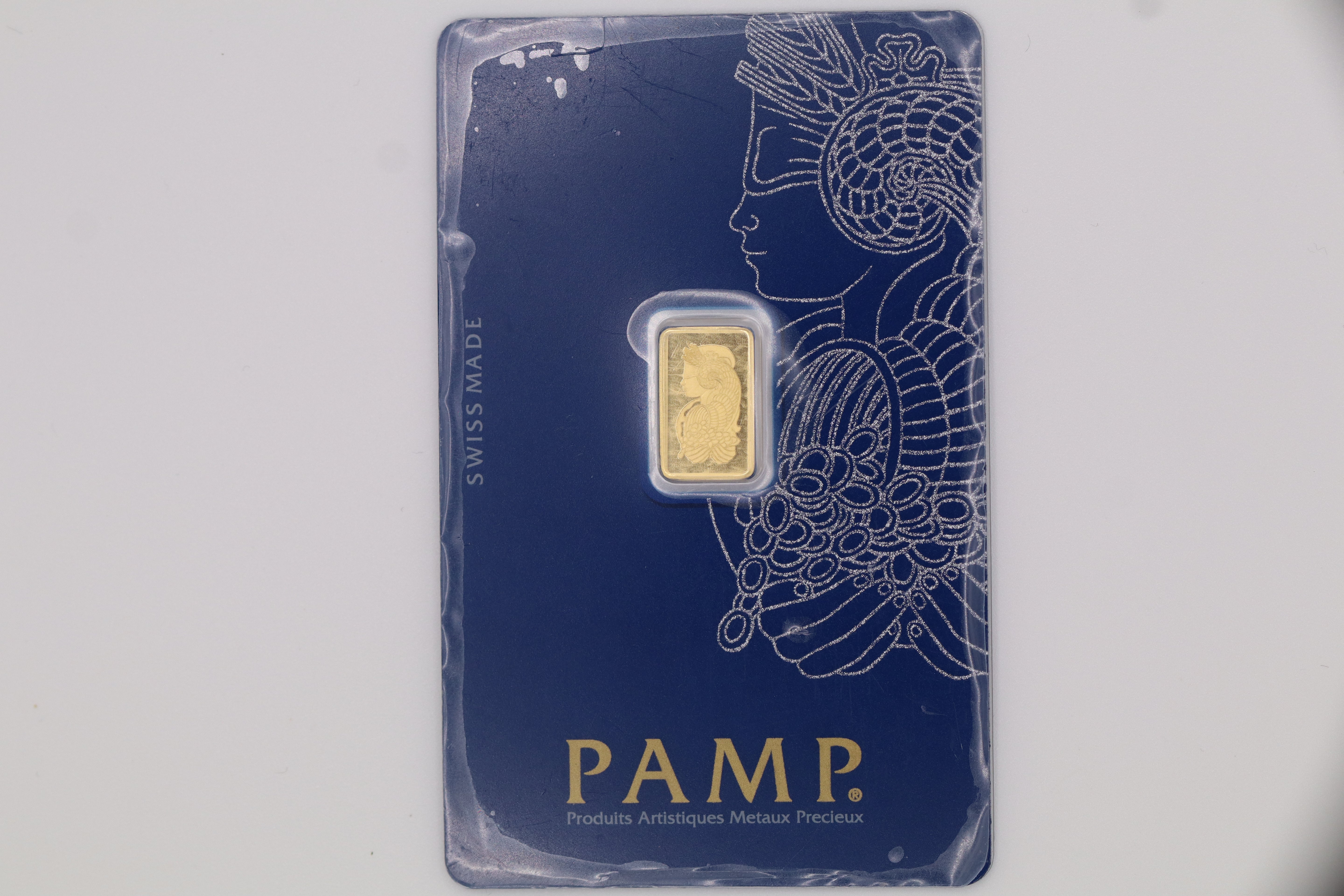 PAMP Suisse 1g Gold Bar