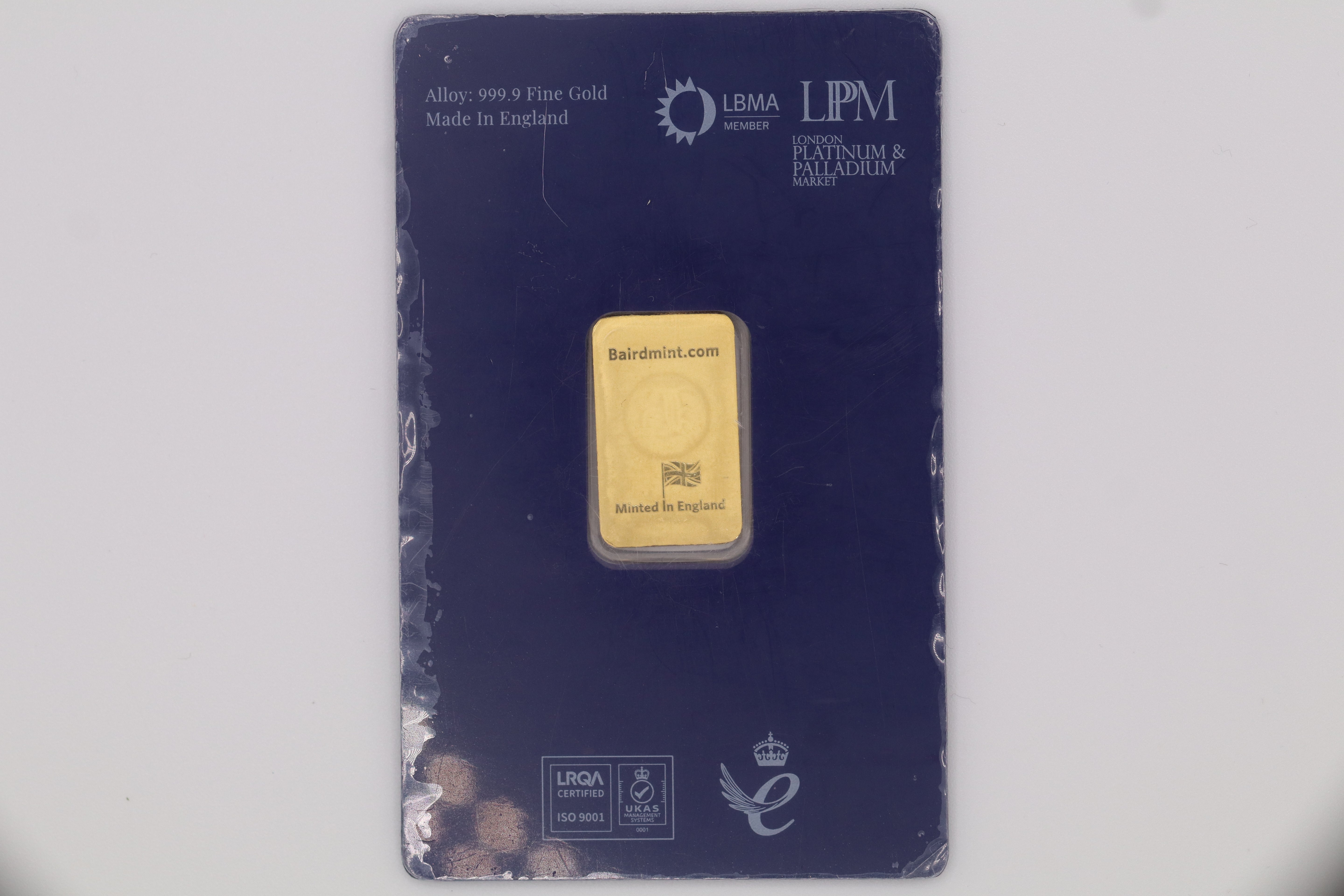 Baird & Co 2.5g Gold Bar