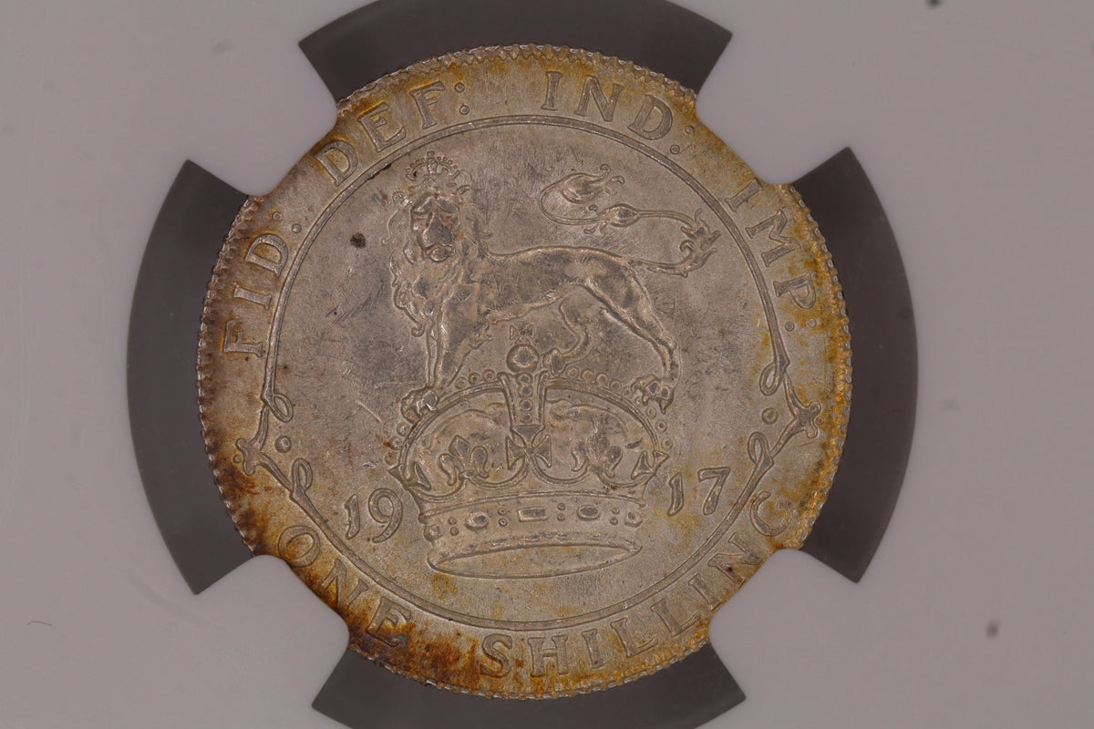 1917 G.Britain Shilling MS64