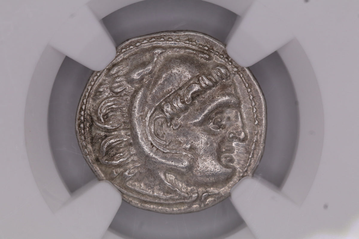 Kingdom of Macedon Drachm – Alexander III NGC 5/5 - 5/5