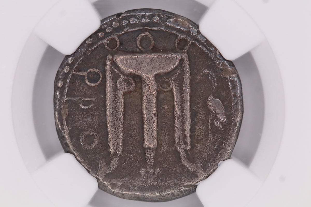 Bruttium, Croton AR Stater Ch F 5/5 - 3/5