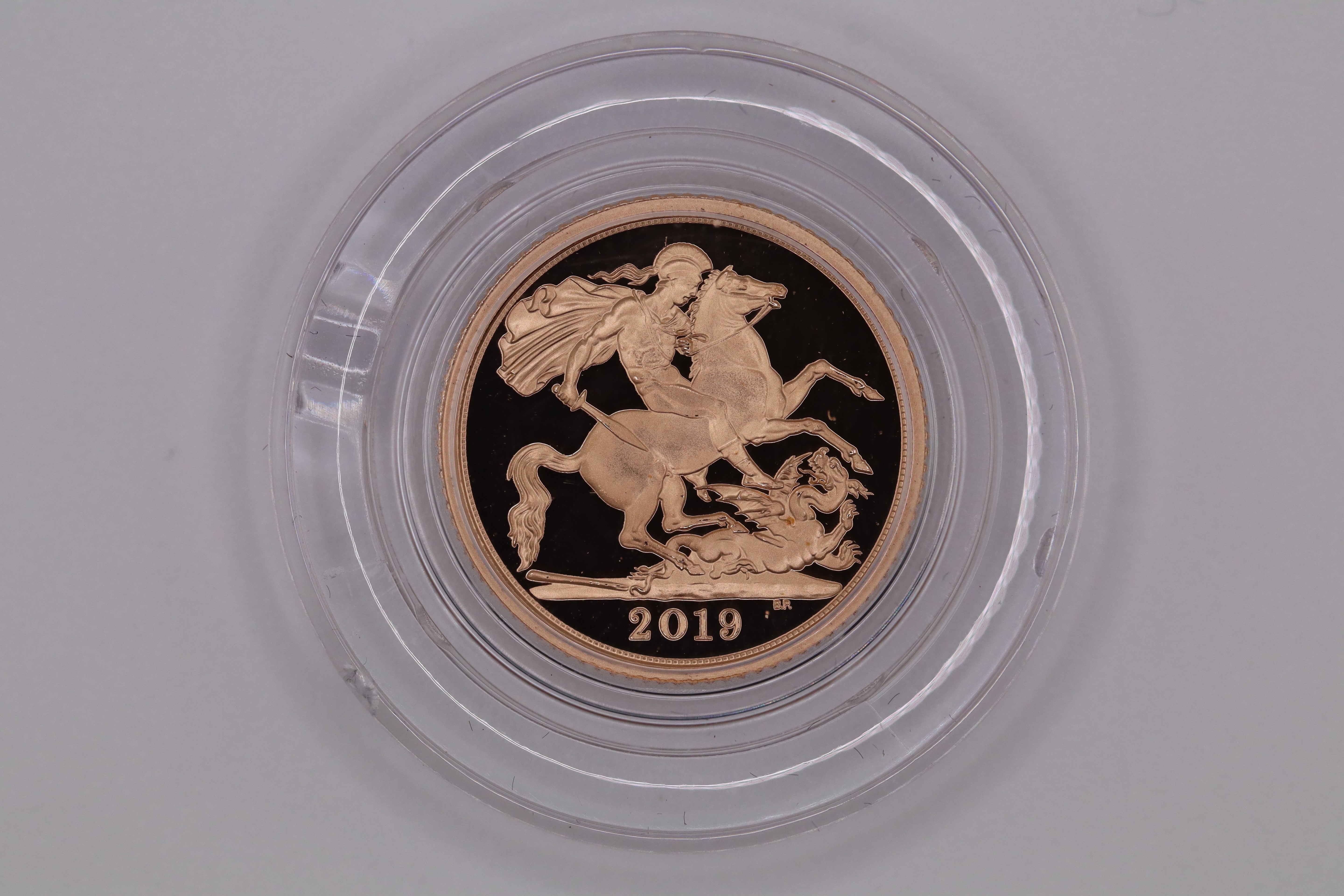The Half-Sovereign 2019 - Gold Proof Coin