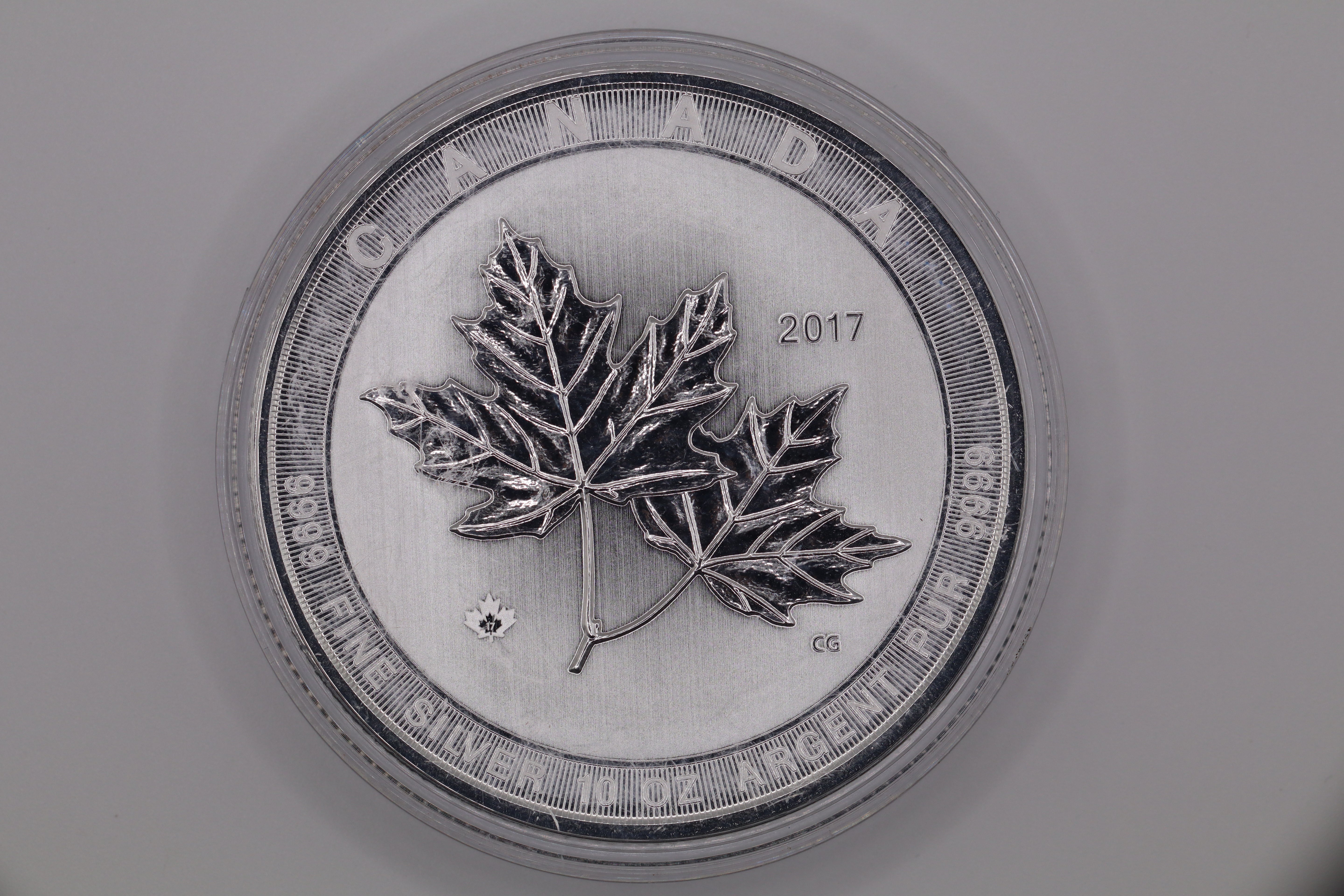 2017 10oz Silver Maple Leaf