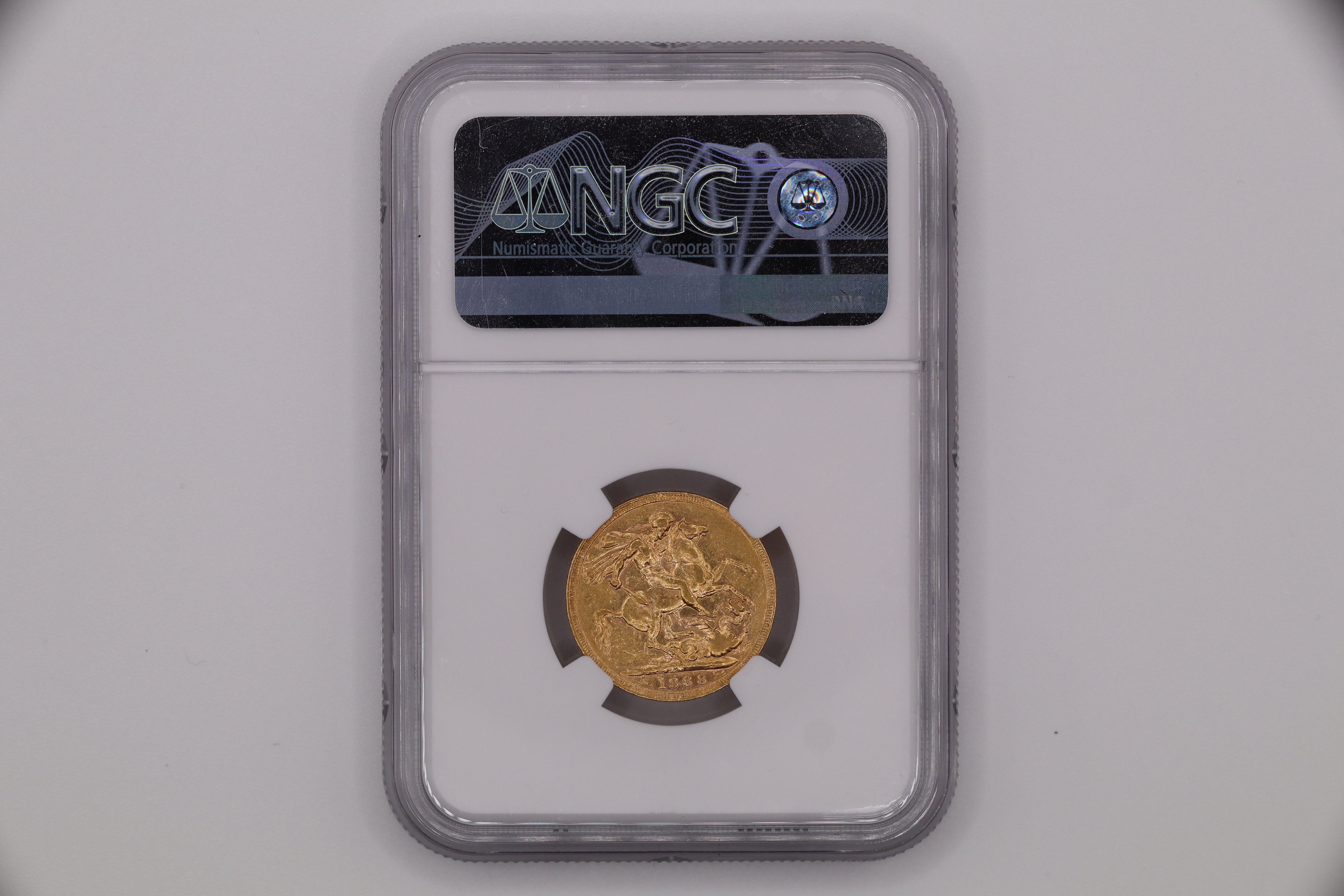 1888M Australian Gold Sovereign