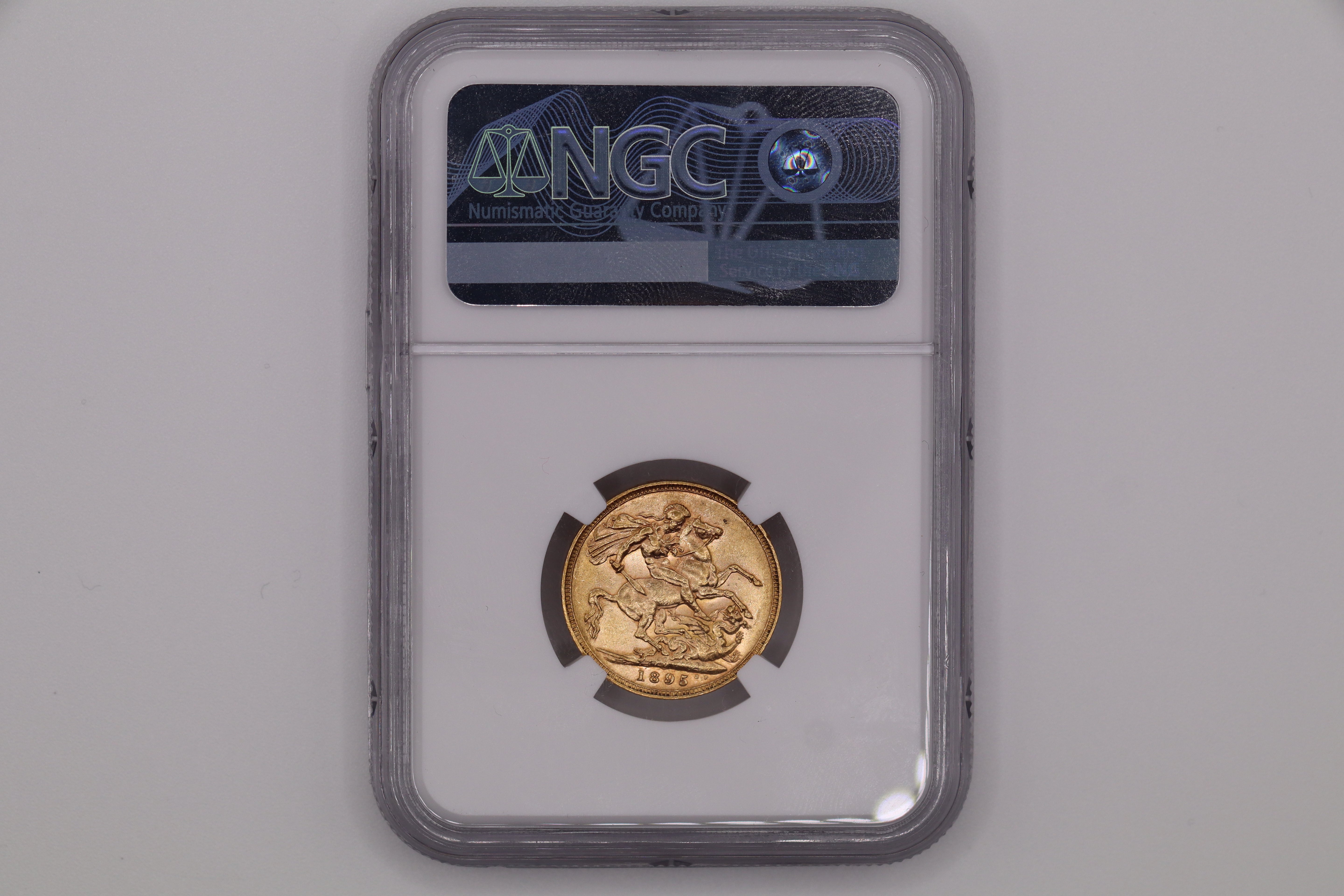 1895M Australian Full Sovereign
