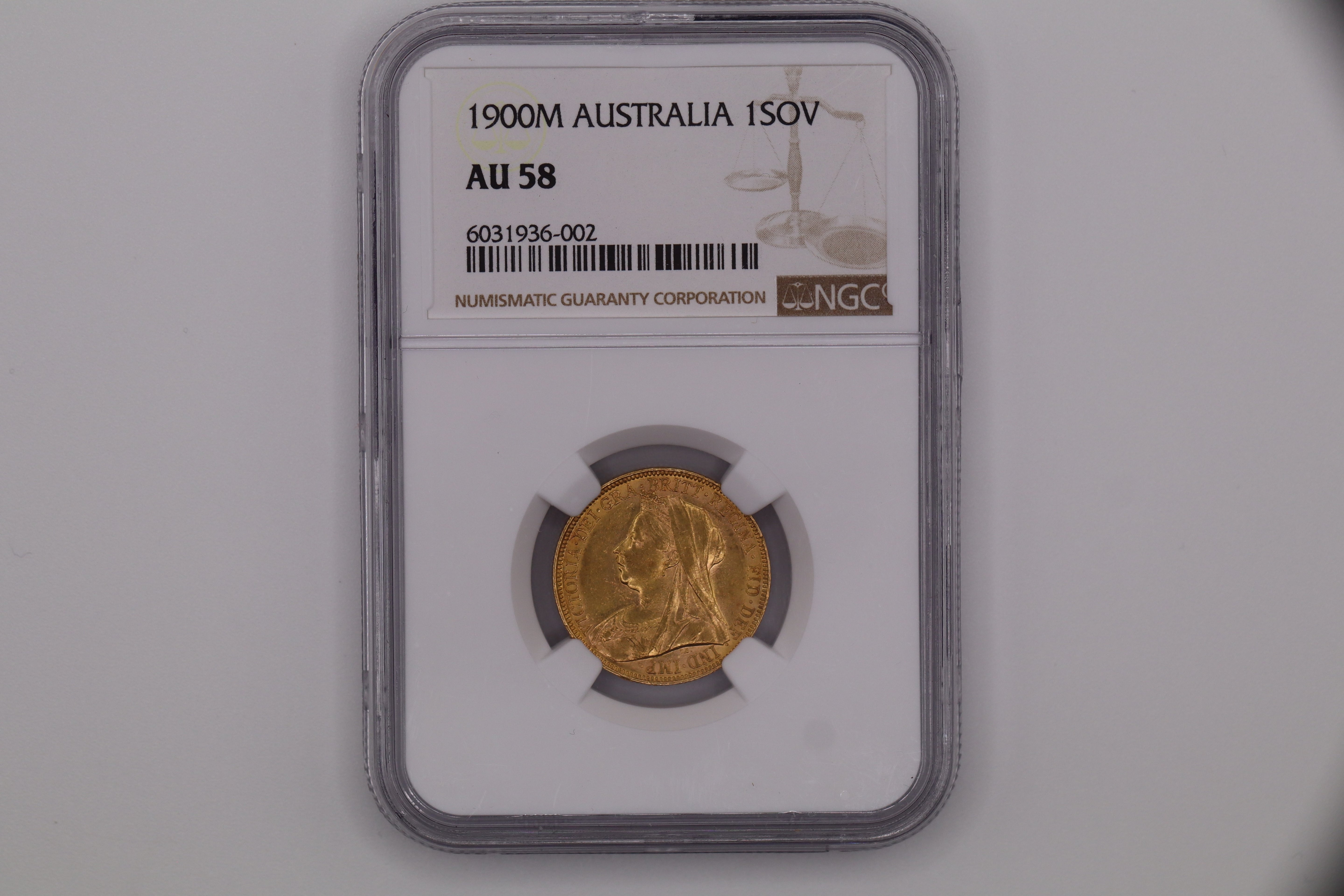 1900M Australian Full Sovereign