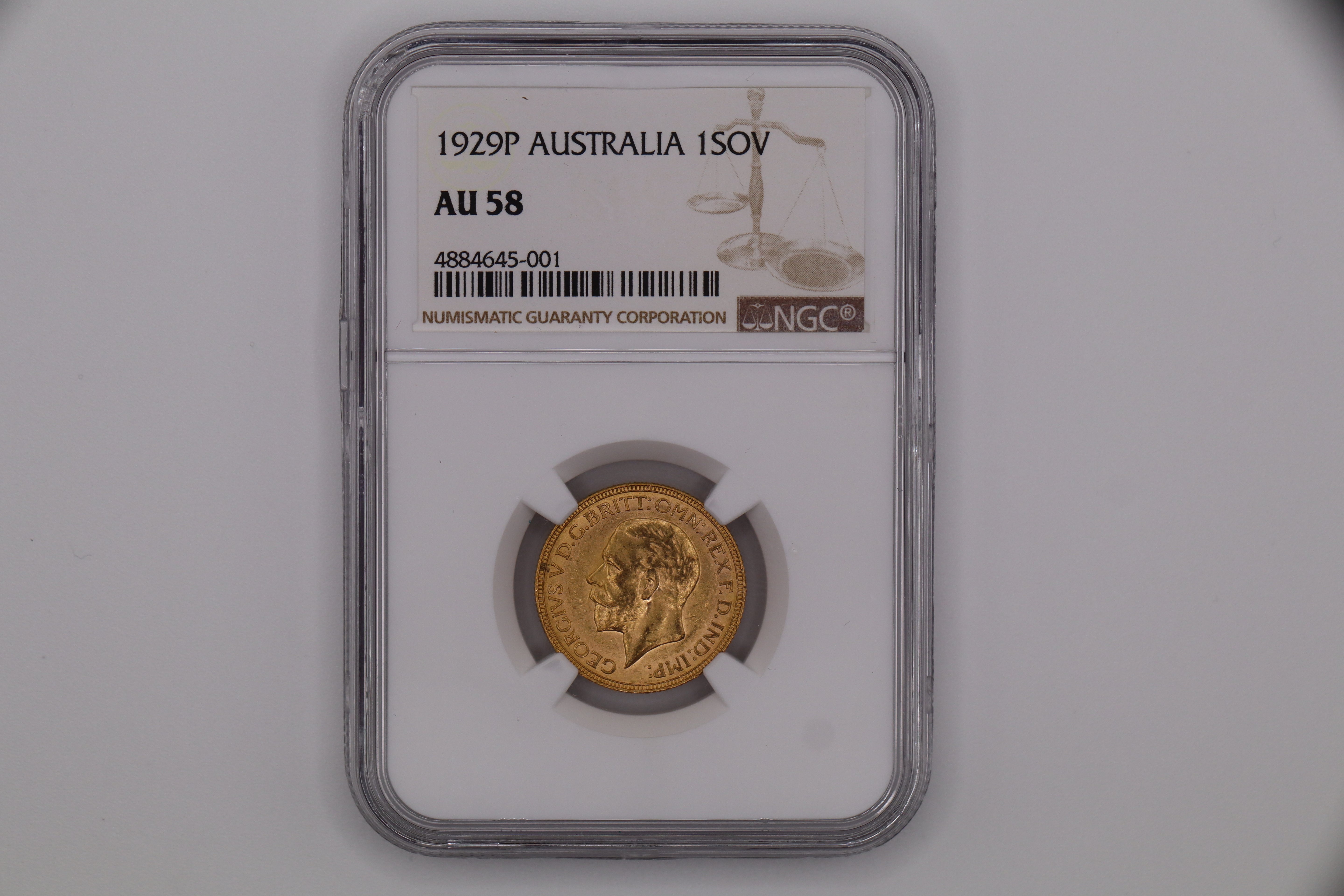 1929P Australian Full Sovereign