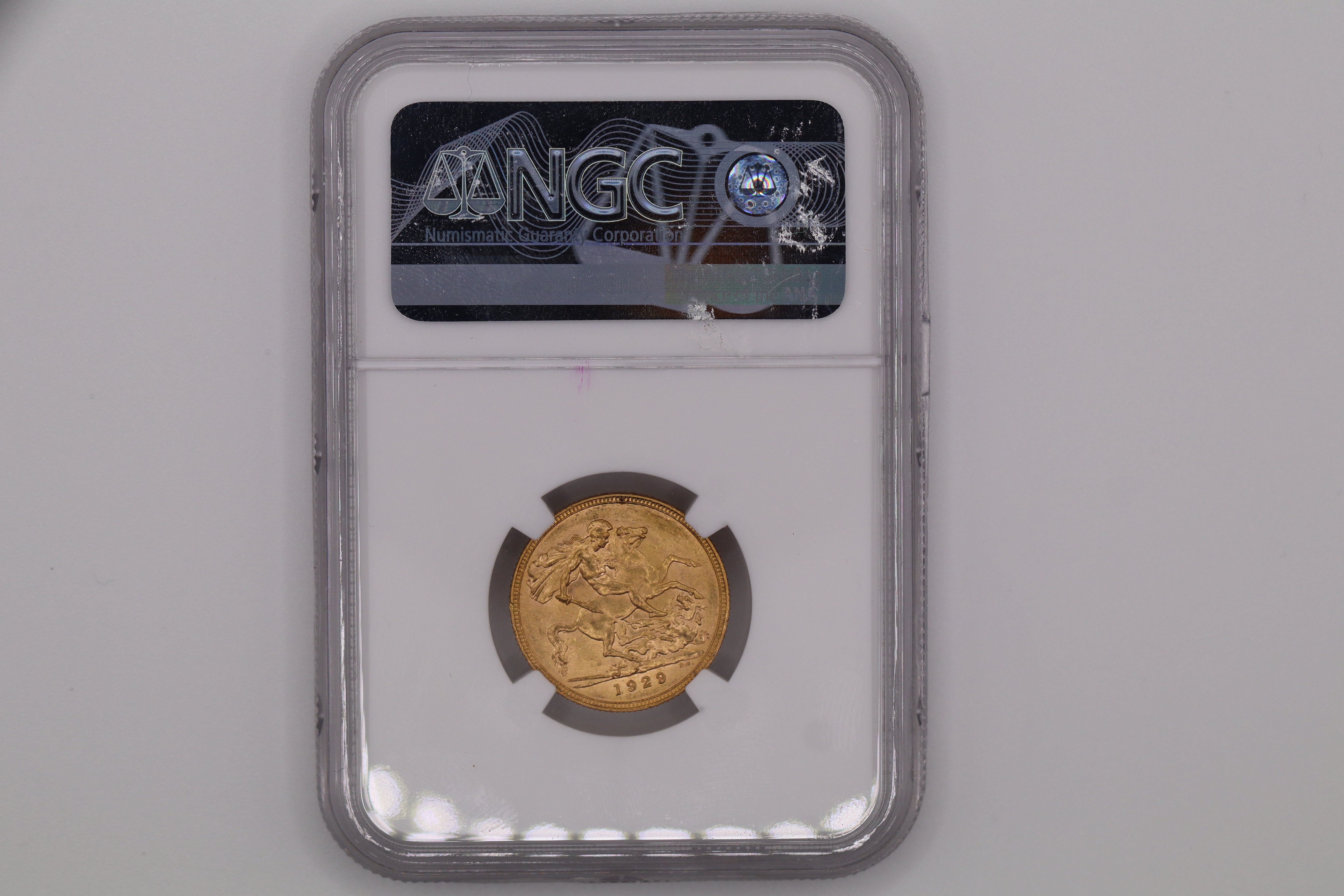 1929P Australian Full Sovereign