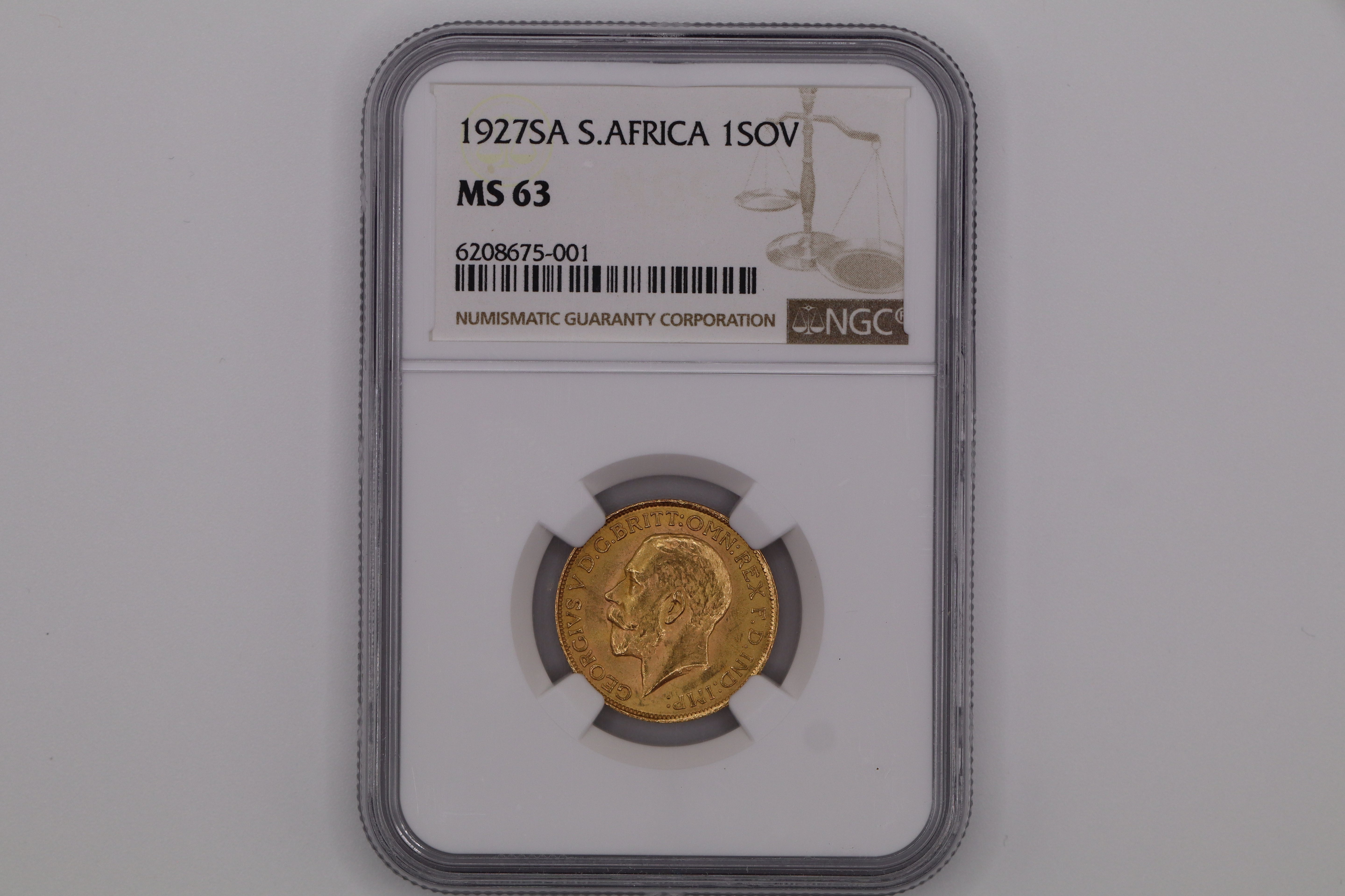 1927SA South Africa Full Sovereign