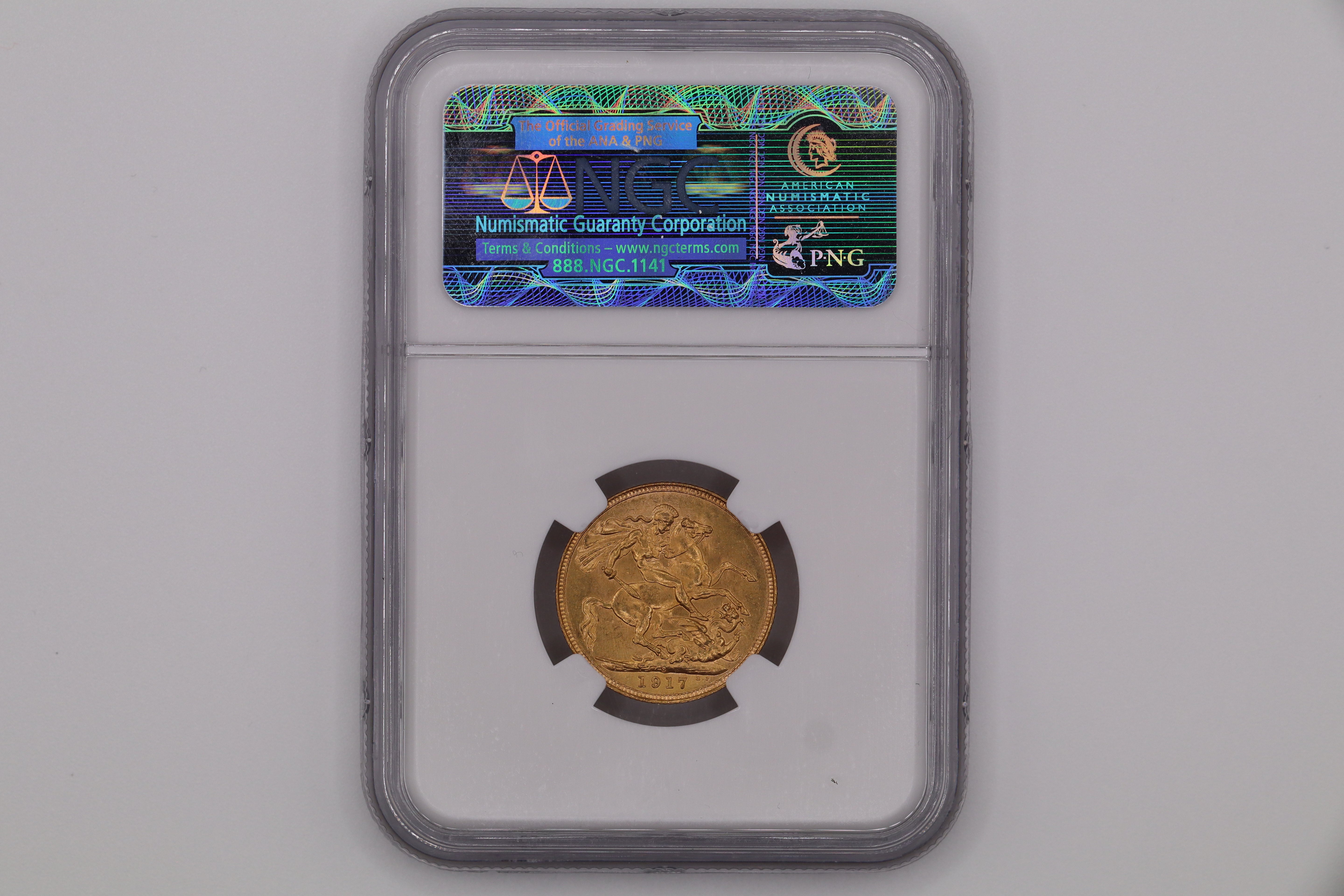 1917S Australian Full Sovereign