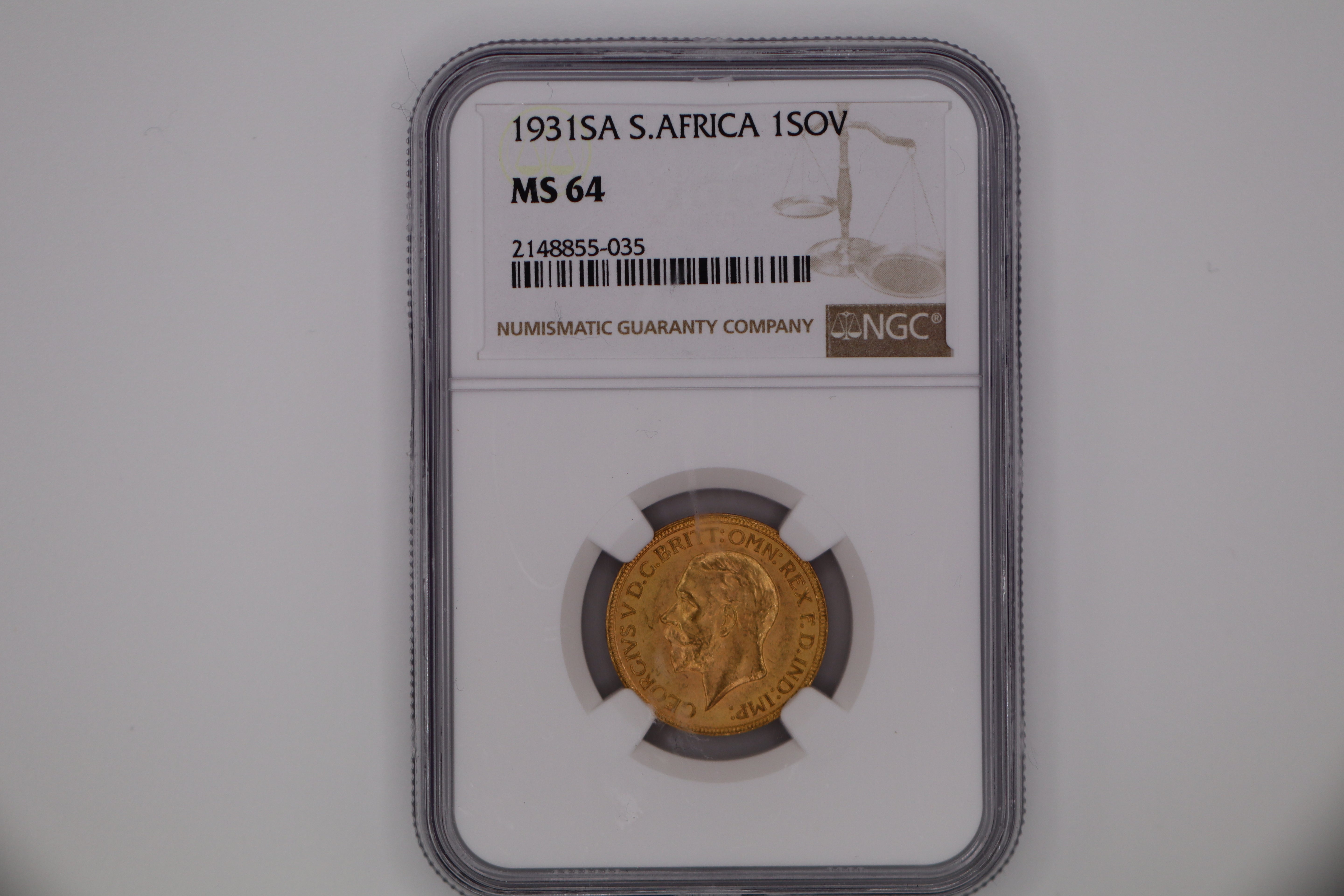 1931SA South Africa Full Sovereign