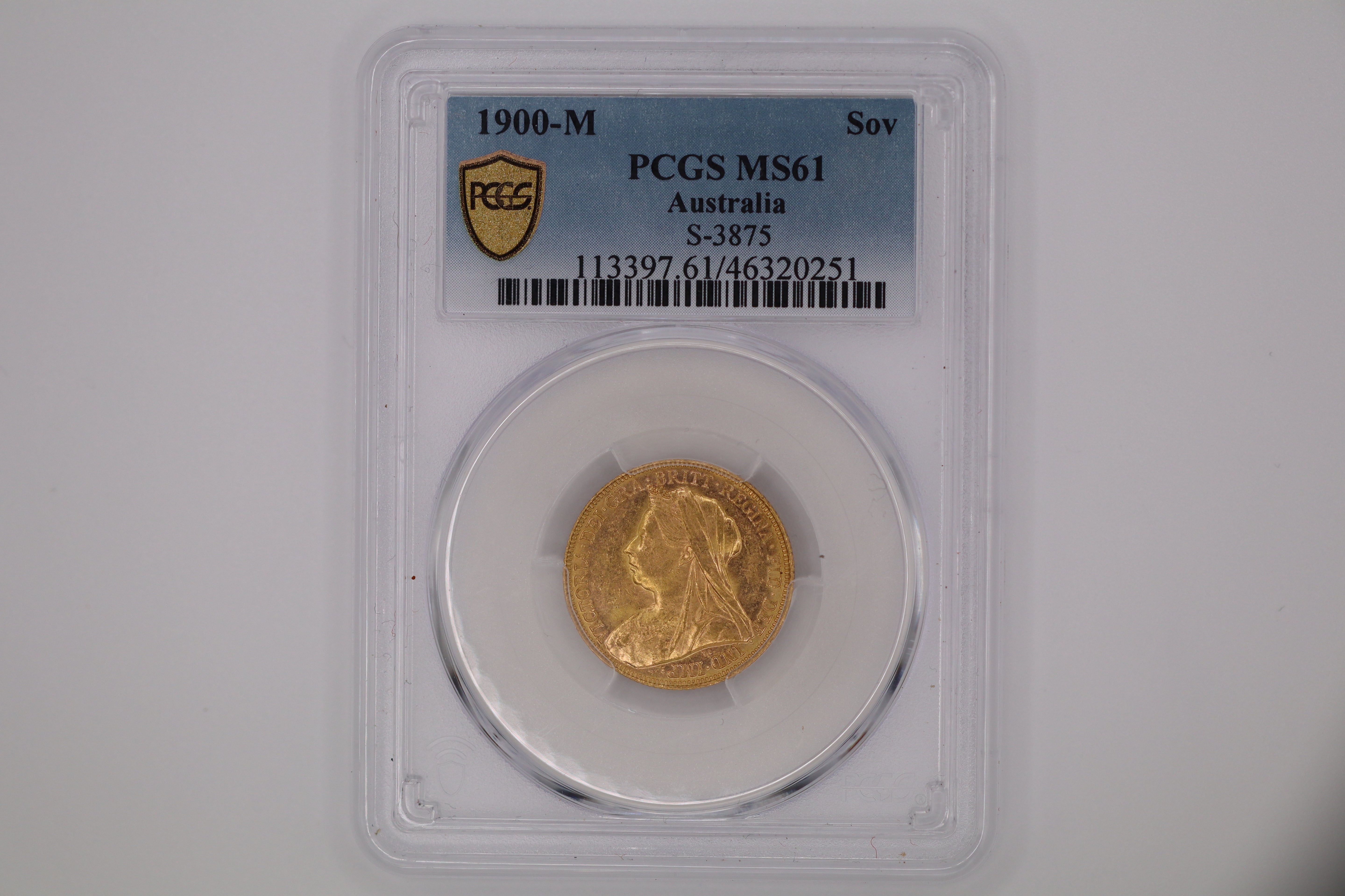 1900M Australia Full Sovereign