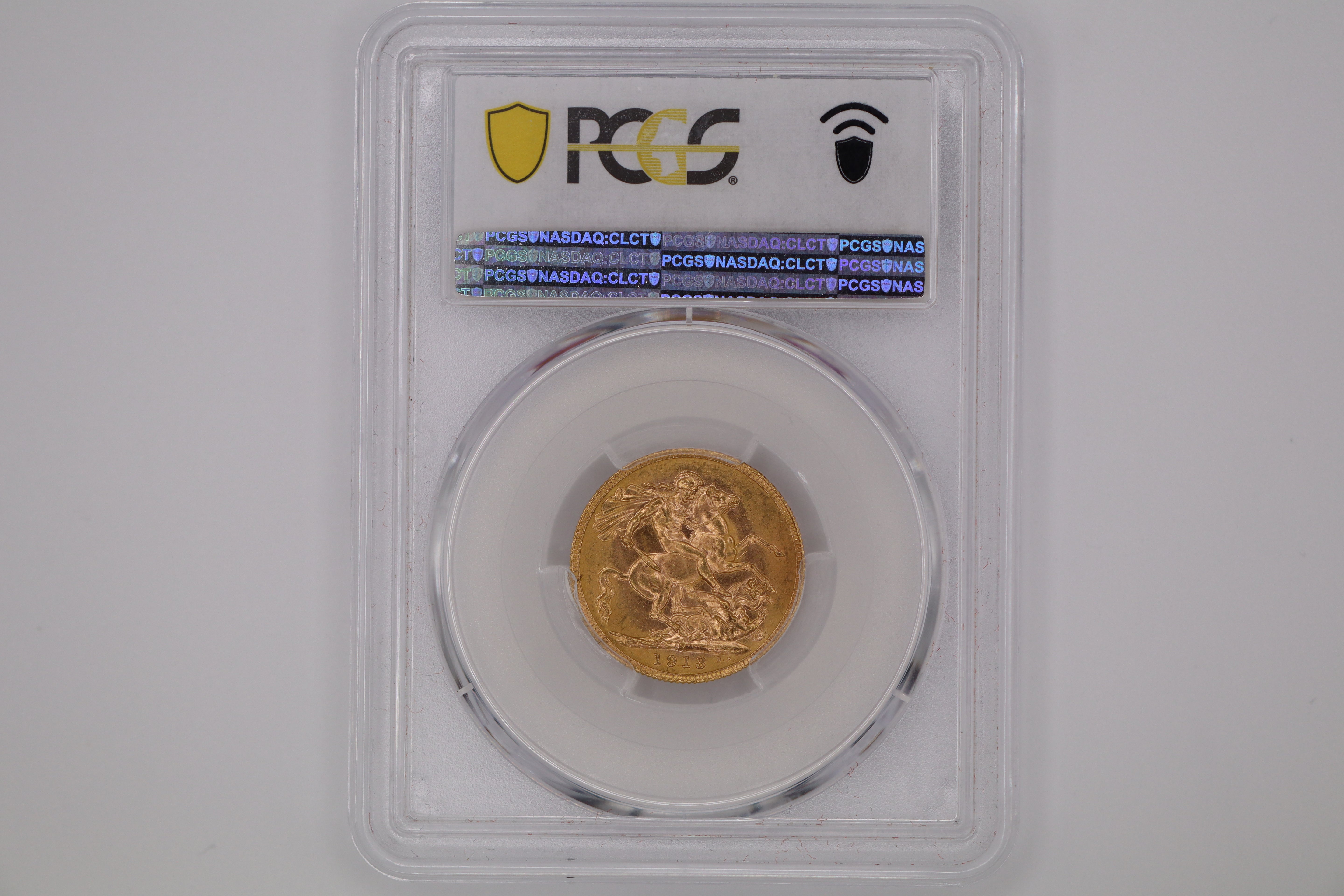 1913P Australia Full Sovereign