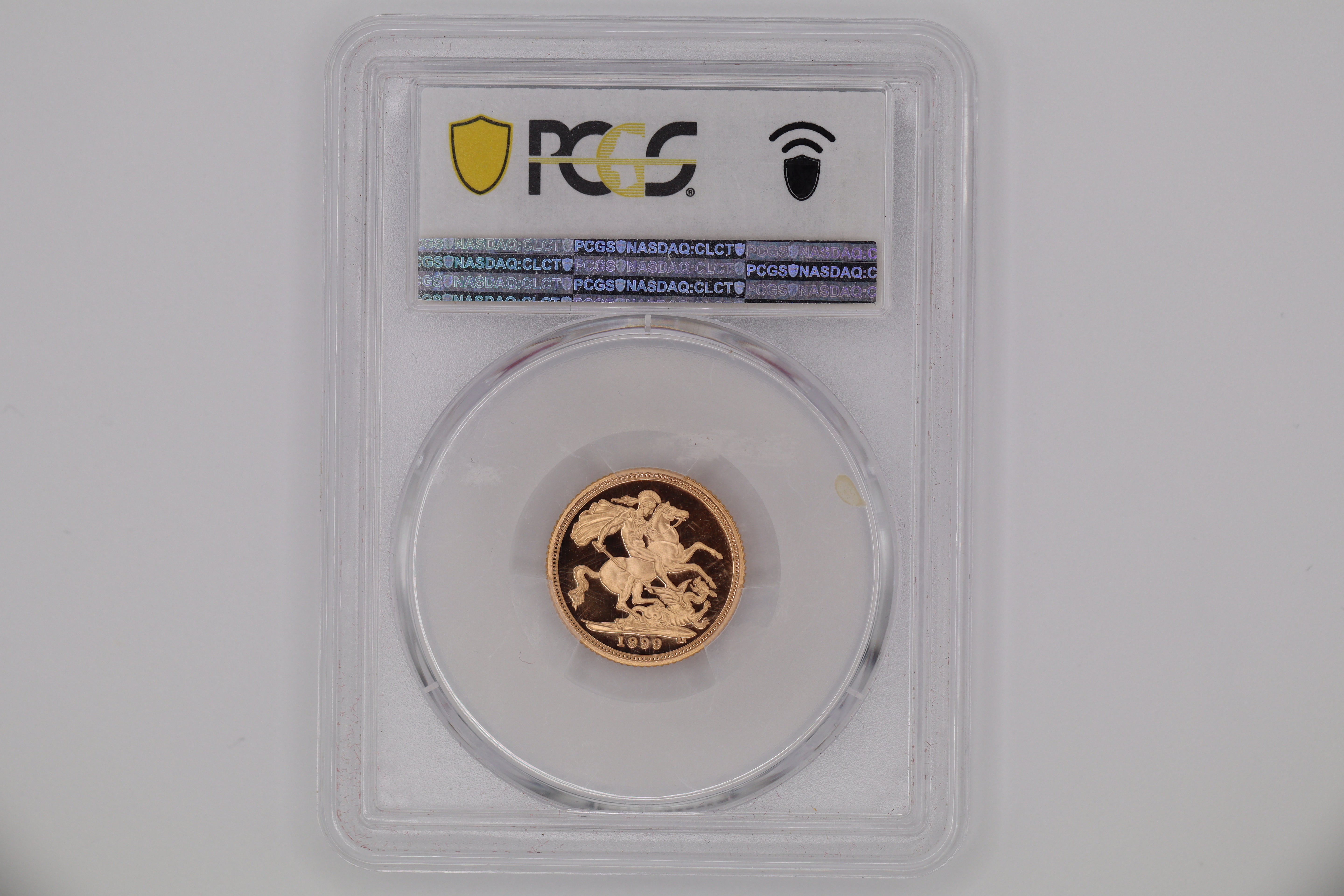 1999 Great Britain Half Sovereign PCGS PR70DCAM