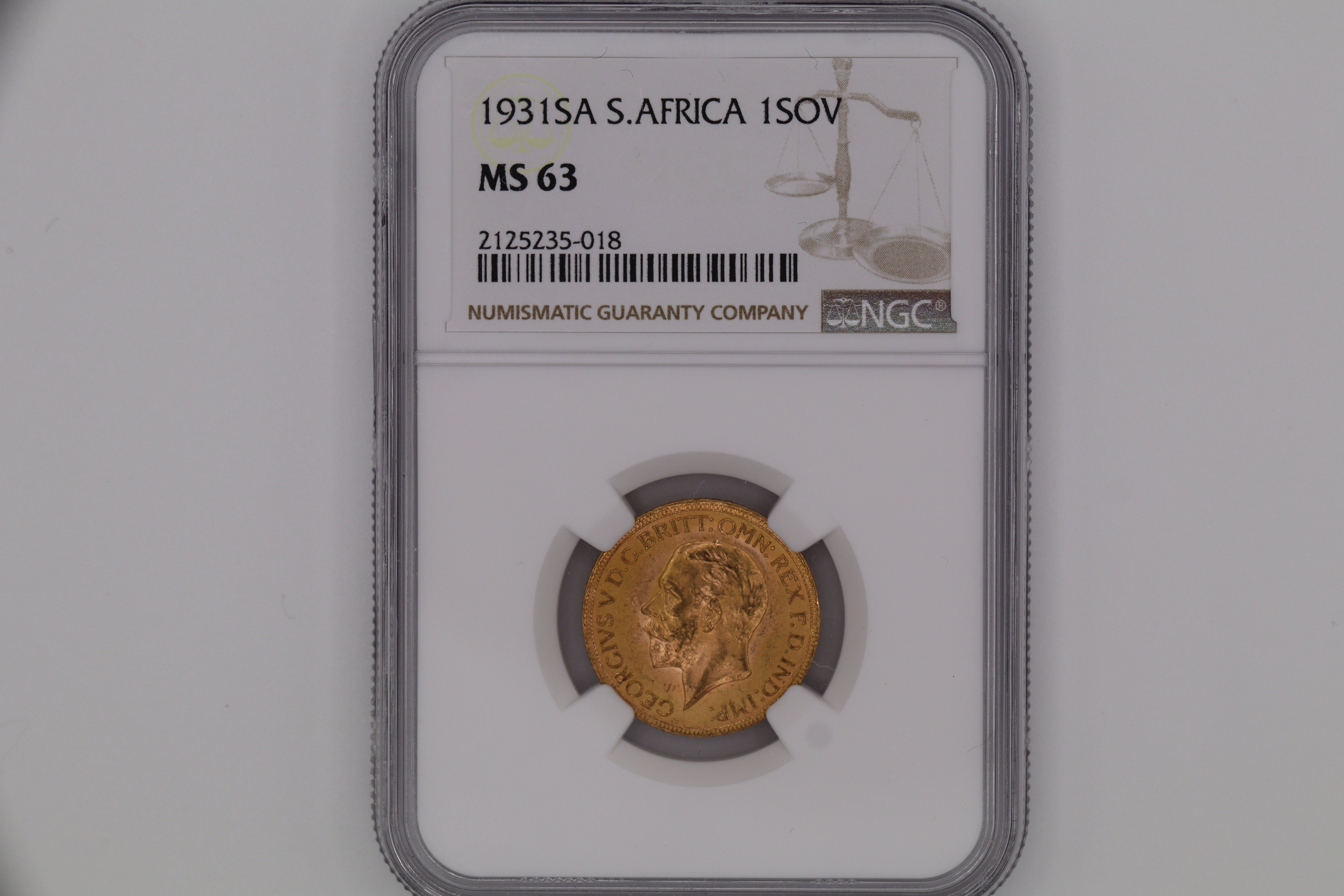 1931SA South African Full Sovereign