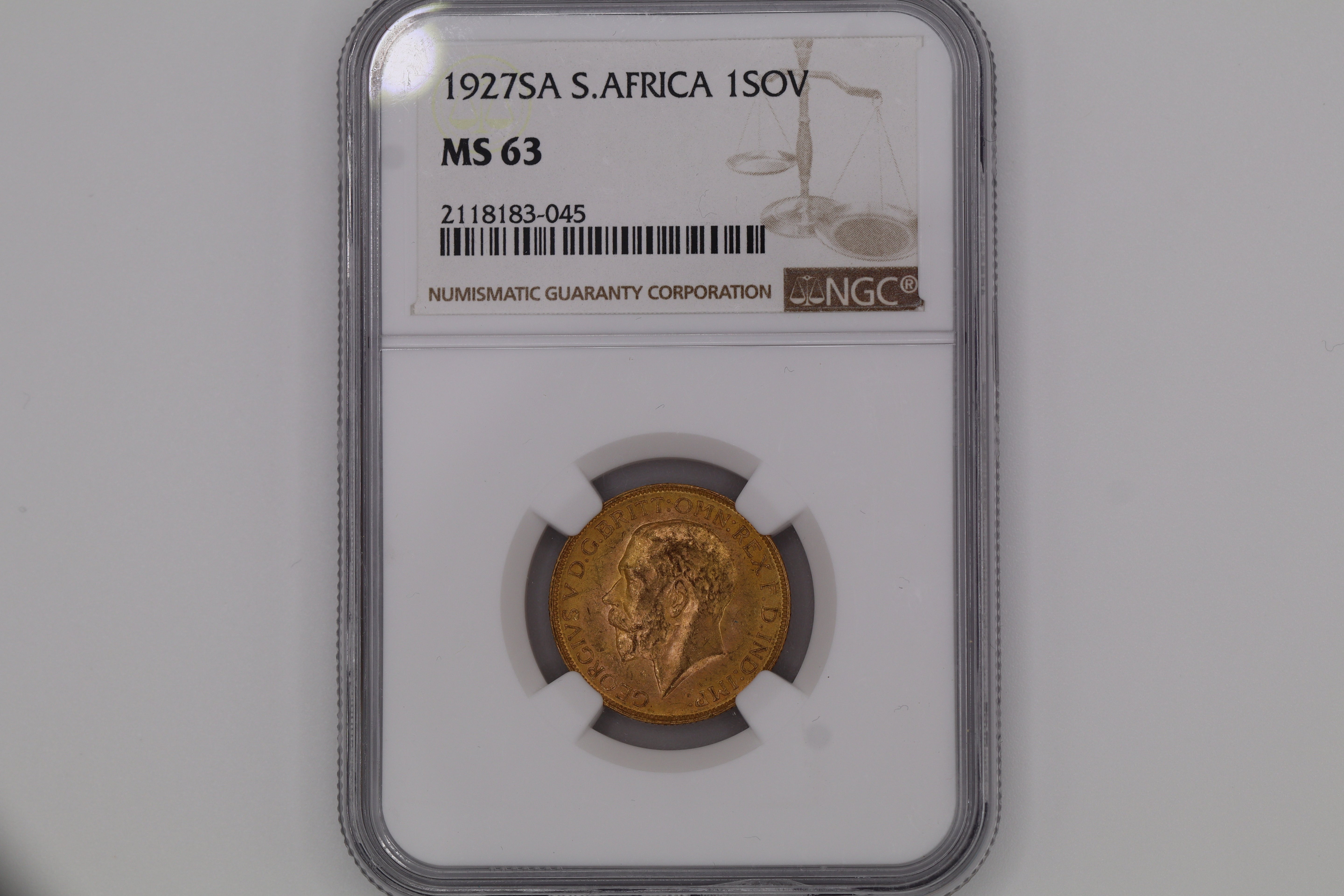 1927SA South African Full Sovereign