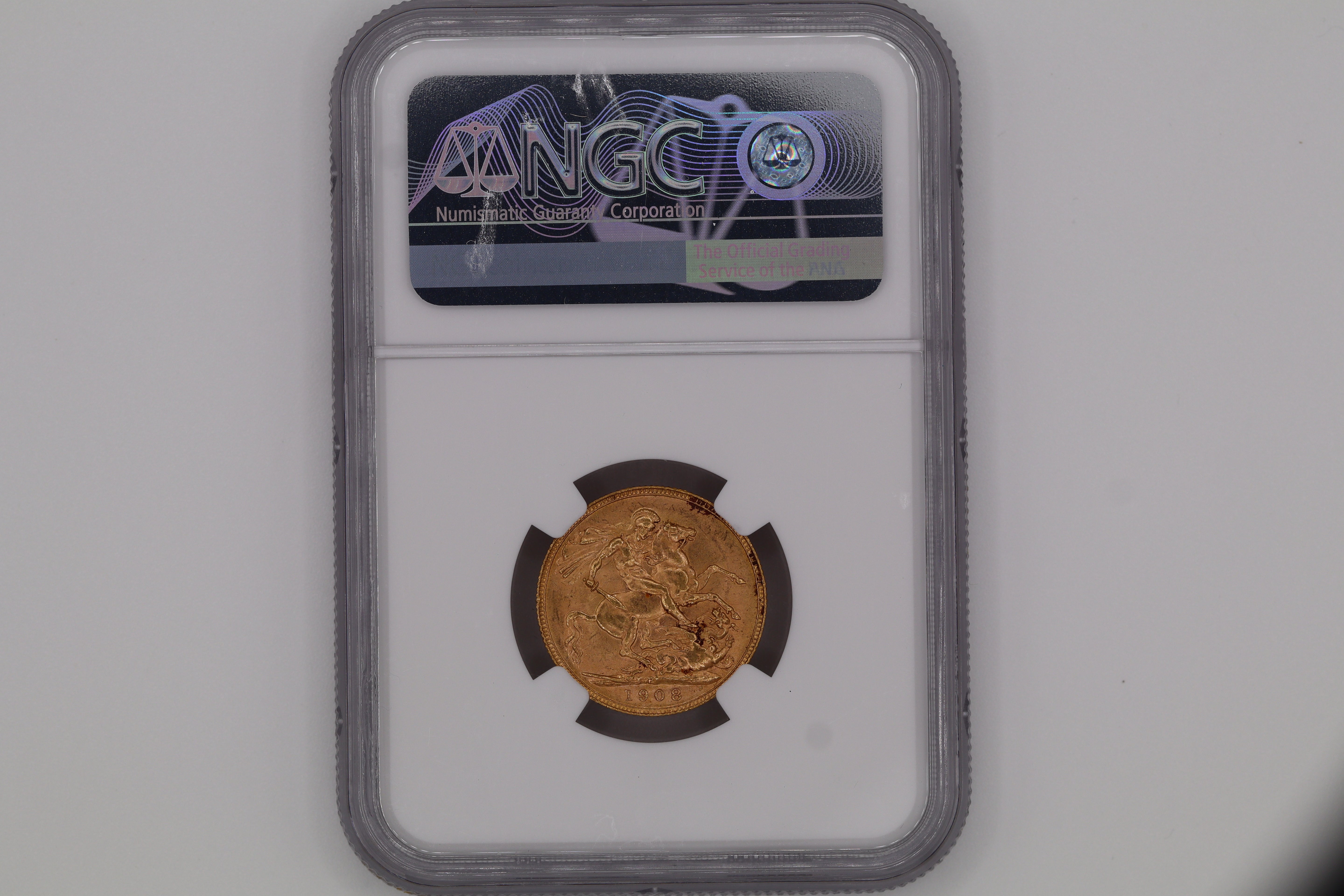 1908P Australian Full Sovereign