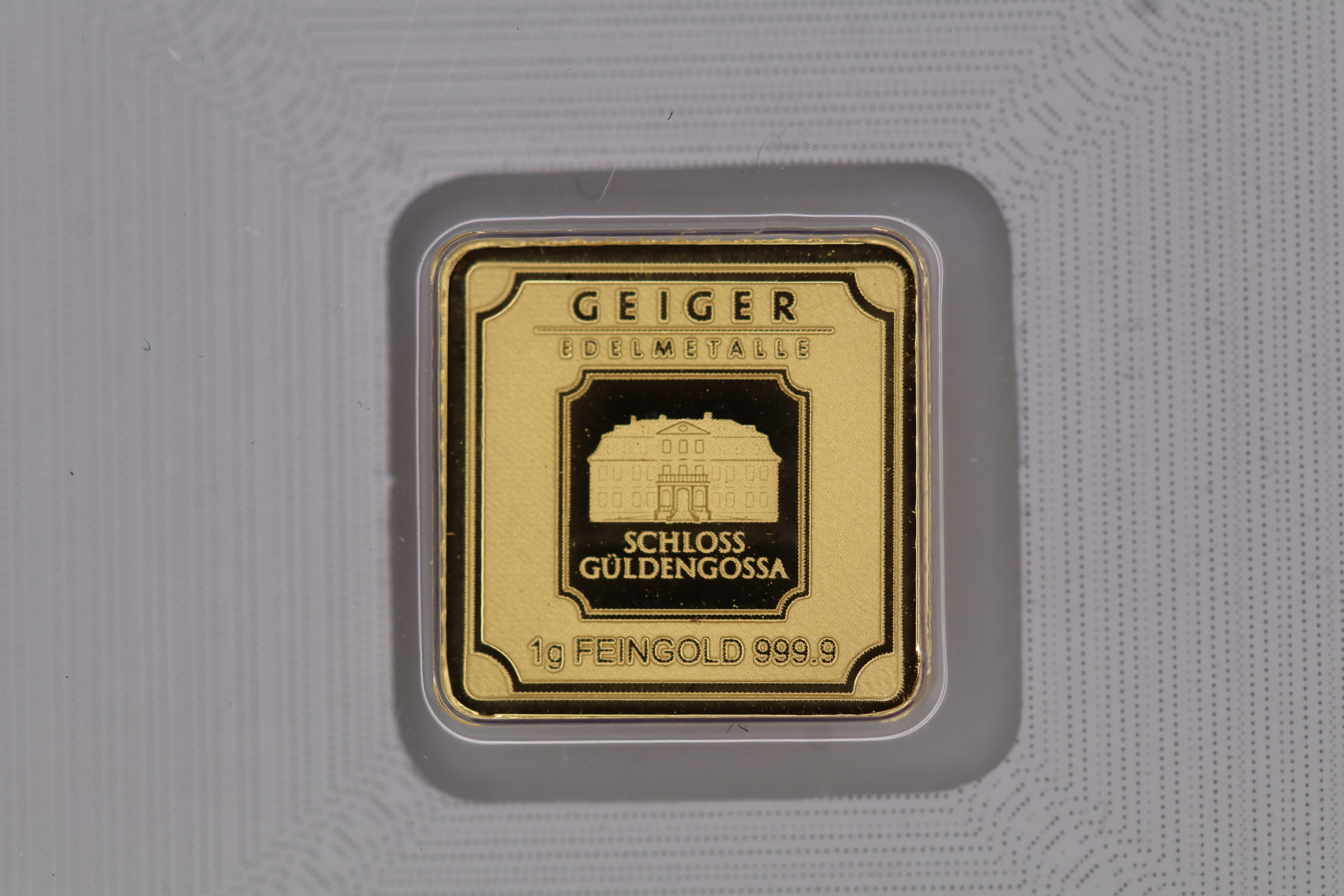 1g Gold Geiger Bar - Premium