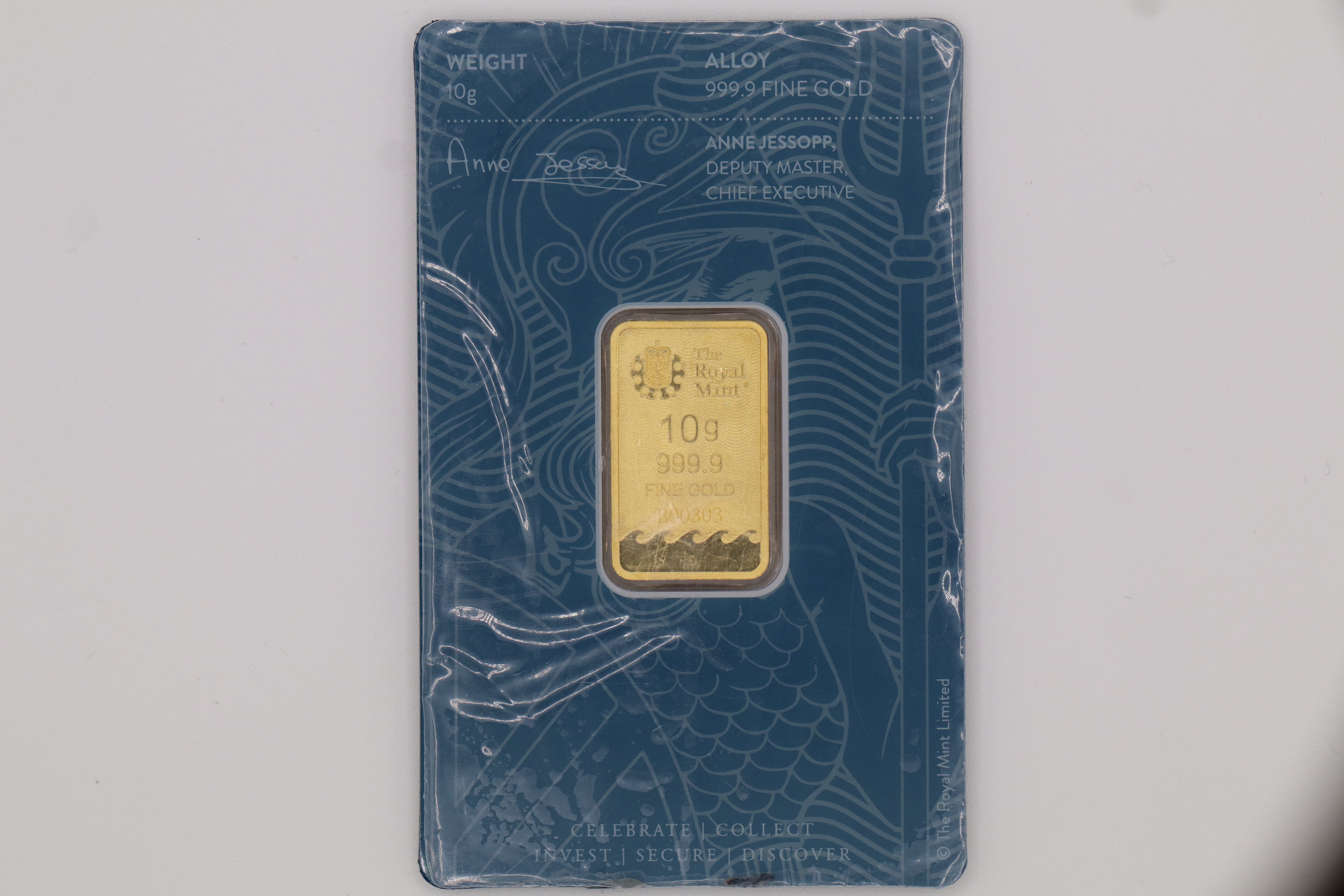 The Royal Mint Britannia 10g Gold Bar