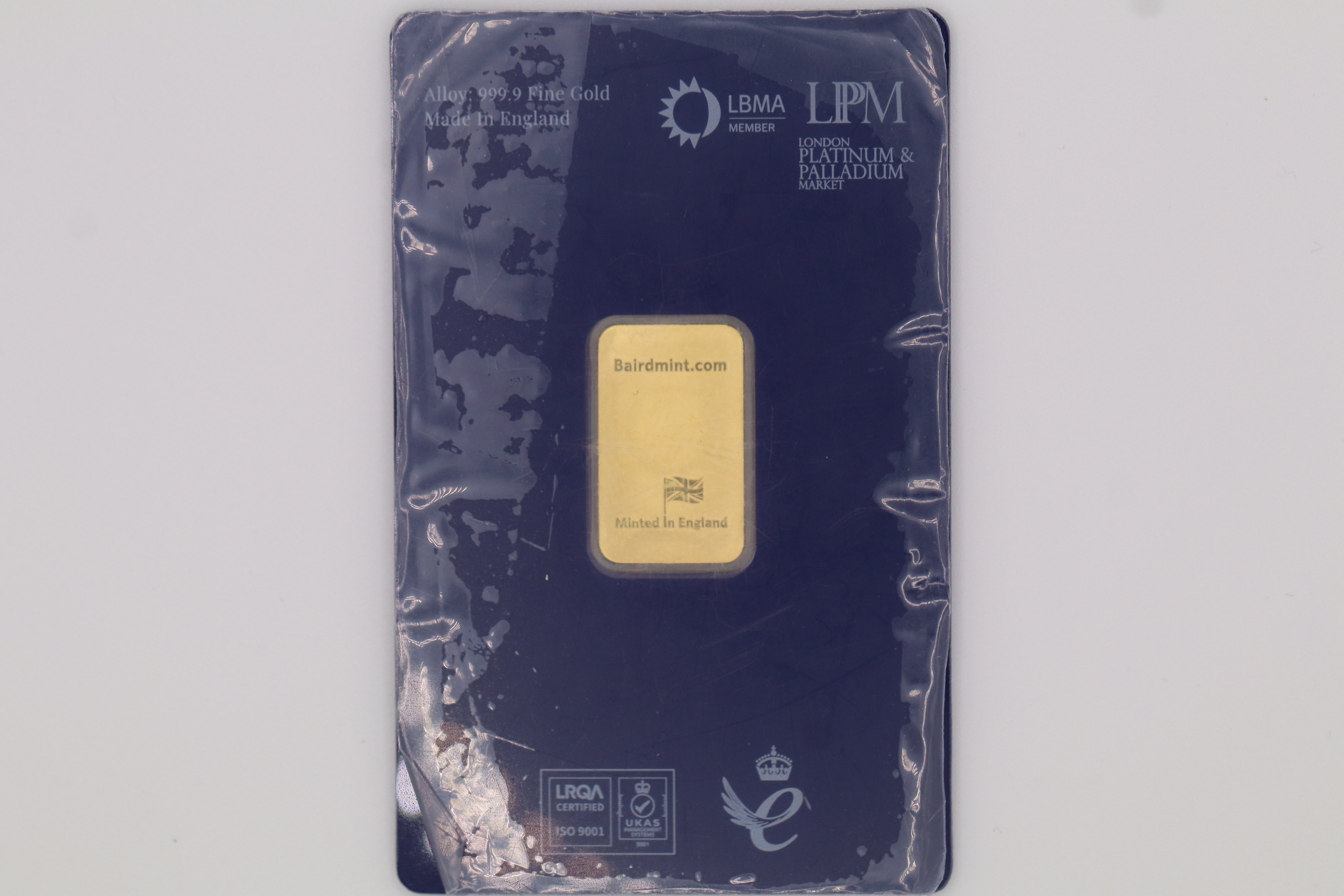 Baird & Co 5g Gold Bar