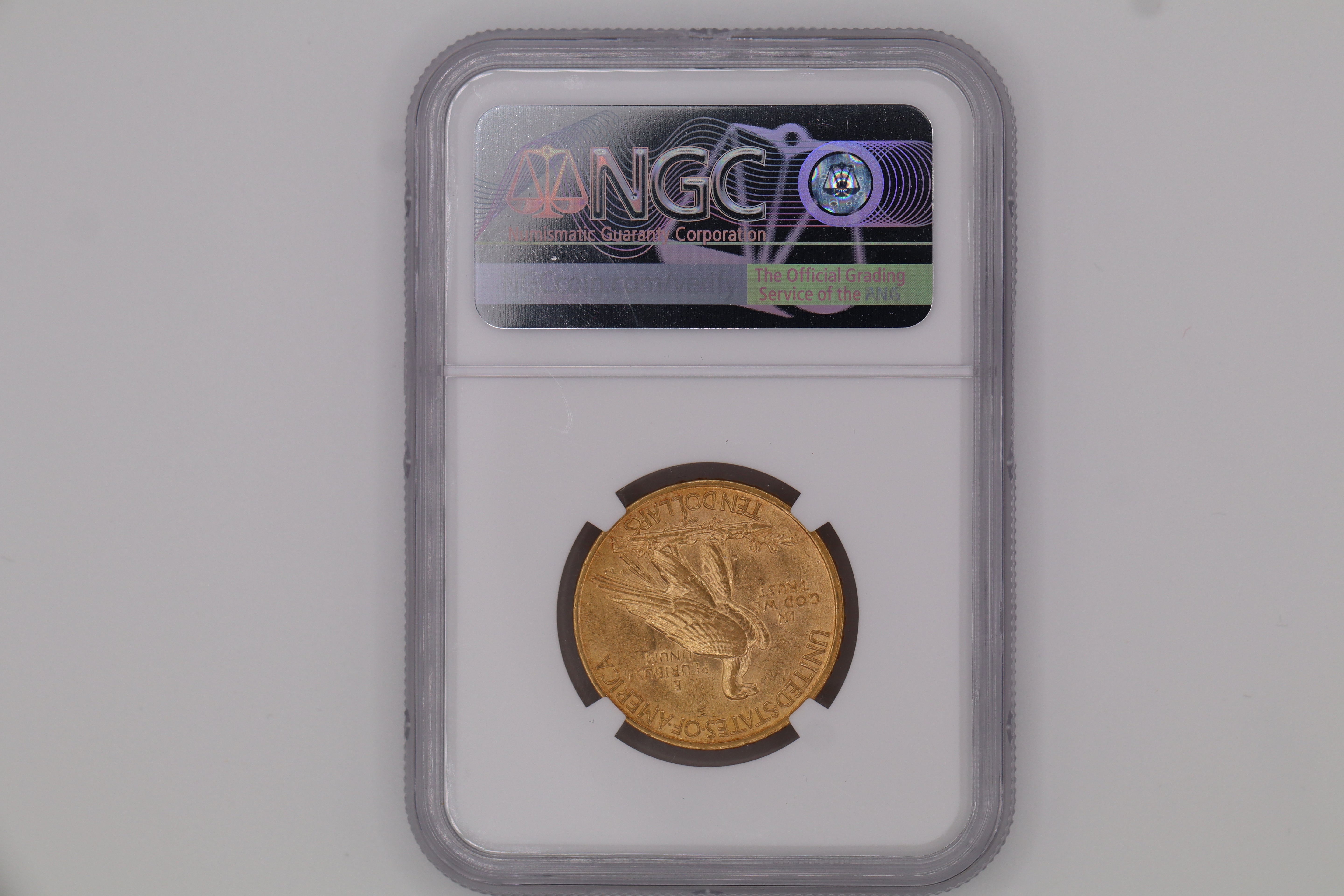 1910 $10 Indian Head Gold Eagle