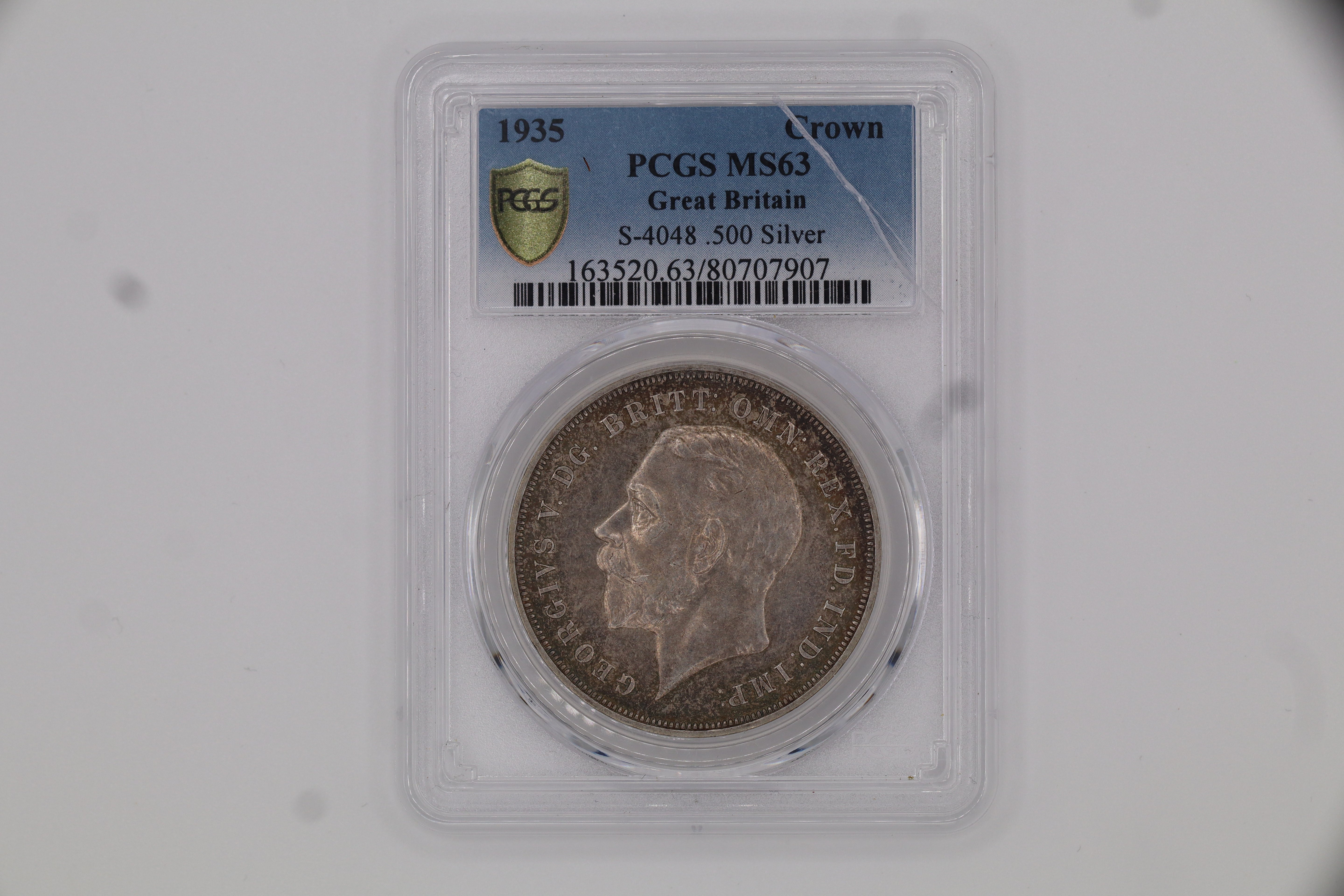 1935 Crown PCGS MS63 Great Britain