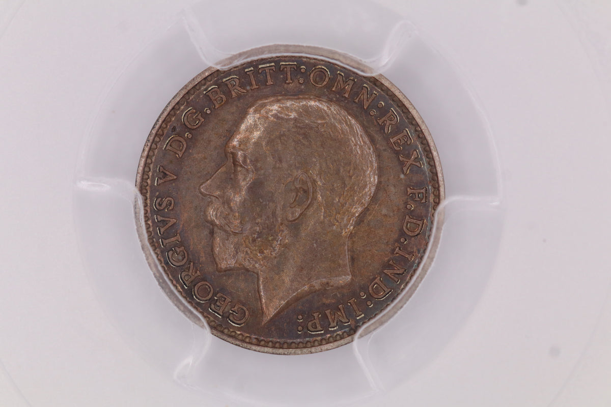 1911 George V 3D Silver Proof PR65 PCGS
