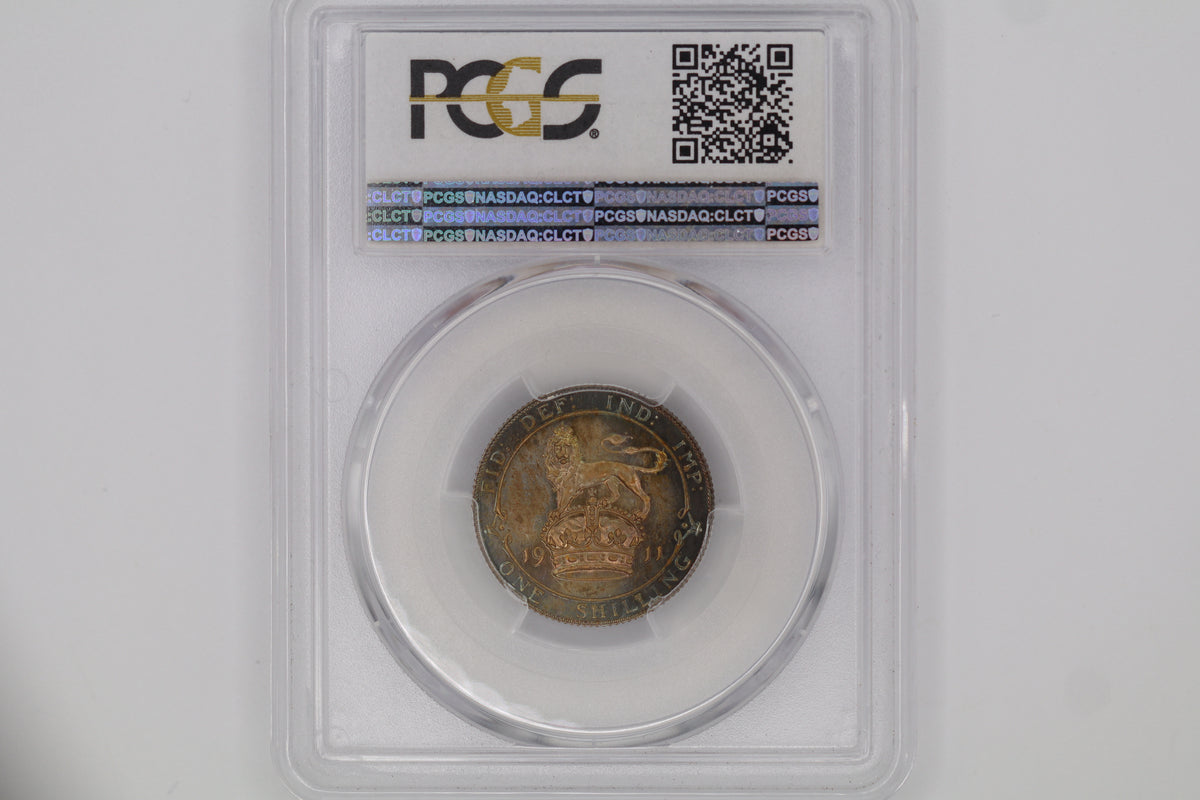 1911 George V Proof Shilling PCGS PR65