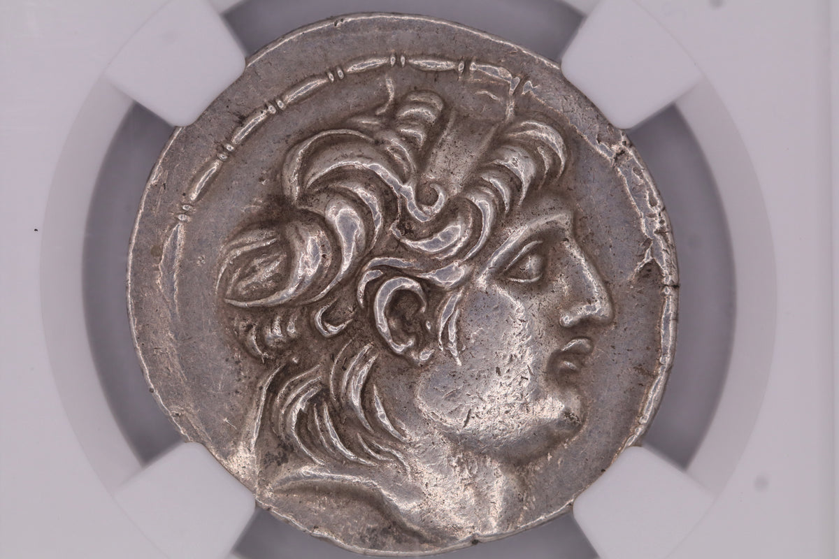 Ancient Silver Tetradrachm Selecid Kingdom 5/5 3/5 NGC ( CH XF )