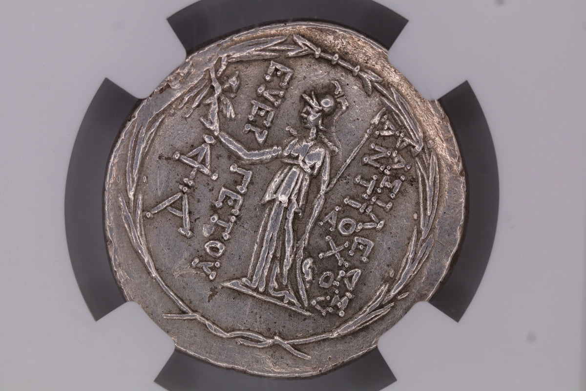 Ancient Silver Tetradrachm Selecid Kingdom 5/5 3/5 NGC ( CH XF )