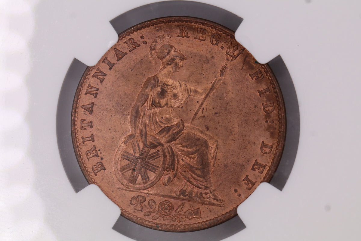 1841 G.Britain Half Penny MS64RB
