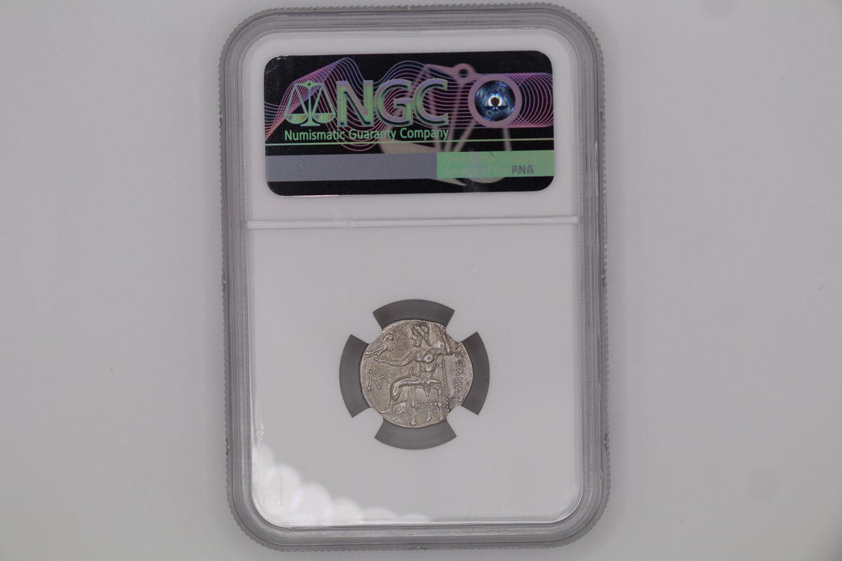 Kingdom of Macedon Drachm – Alexander III NGC 5/5 - 5/5