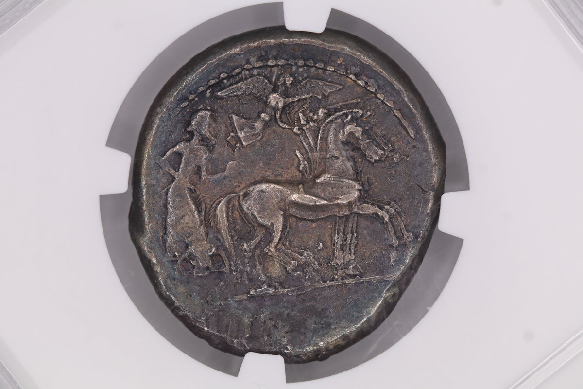 Sicily Syracuse AR Tetradrachm VF 4/5 - 2/5